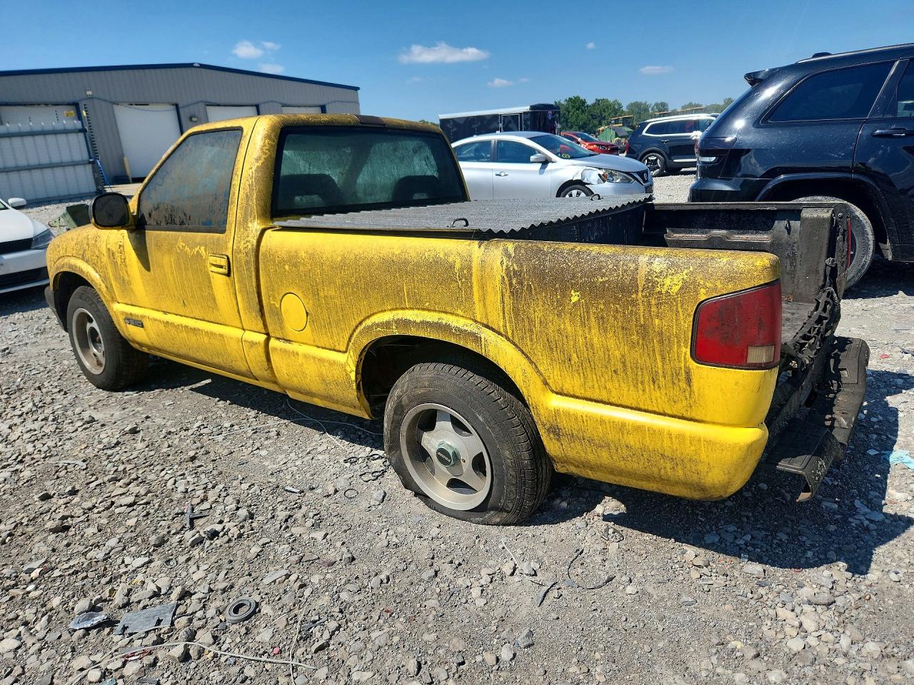 1995 Chevrolet S Truck S10 Yellow vin: 1GCCS1443S8255689