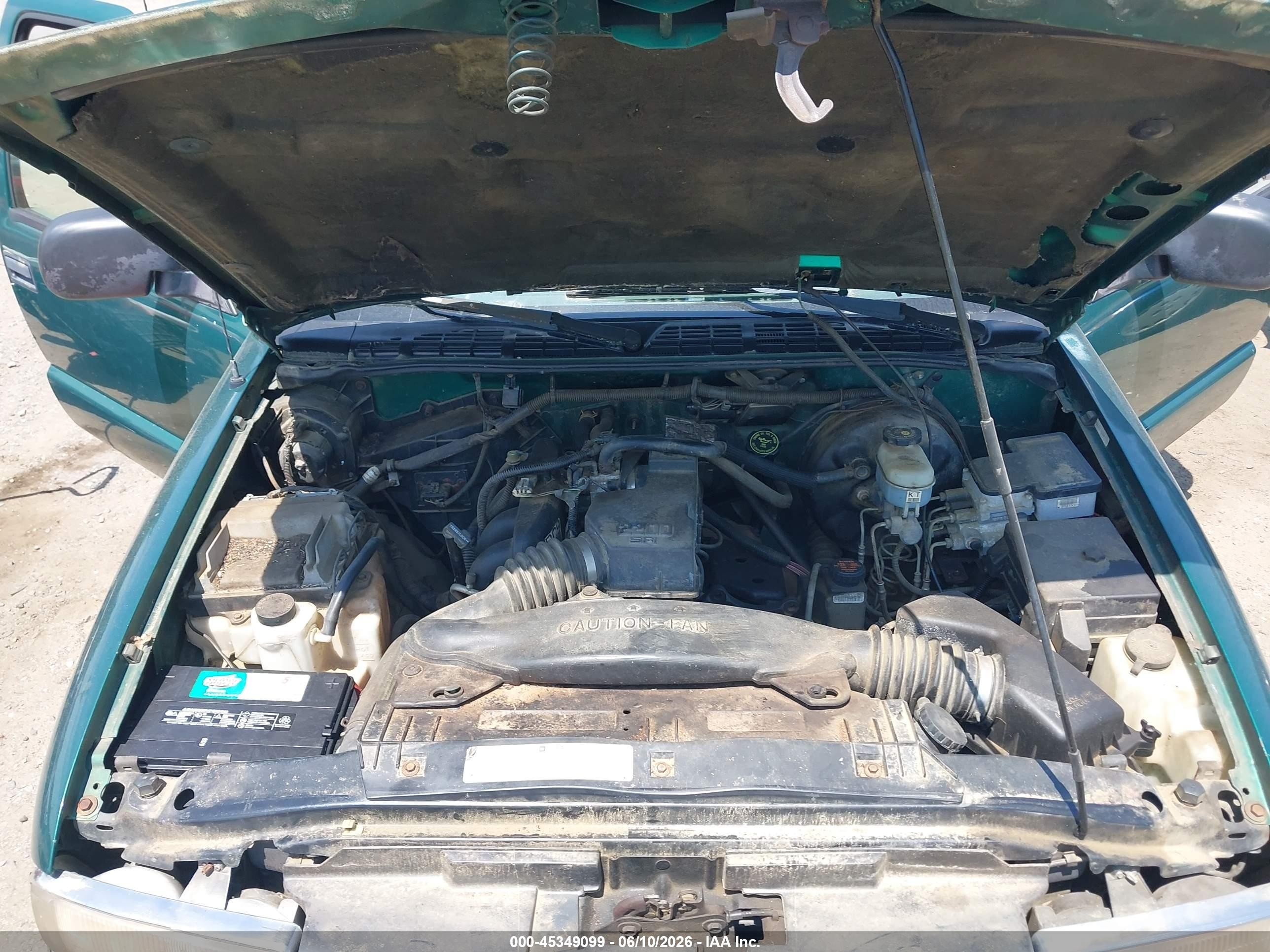 1999 Chevrolet S-10   Green vin: 1GCCS1443X8152487