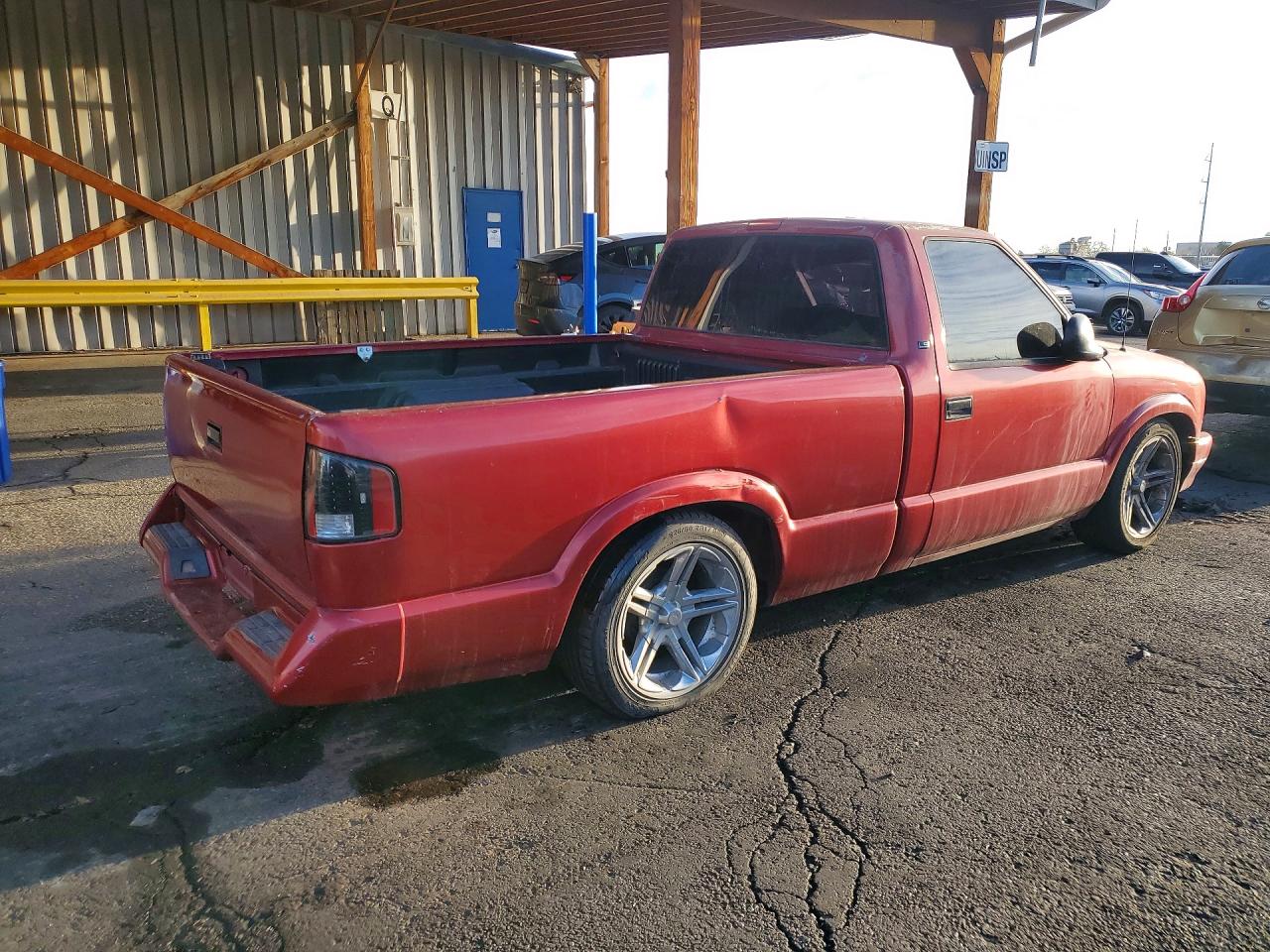 1995 Chevrolet S Truck S10 Maroon vin: 1GCCS1444S8248217