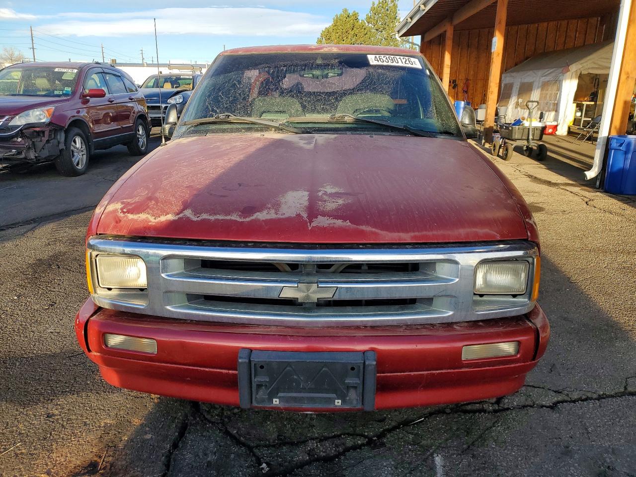 1995 Chevrolet S Truck S10 Maroon vin: 1GCCS1444S8248217