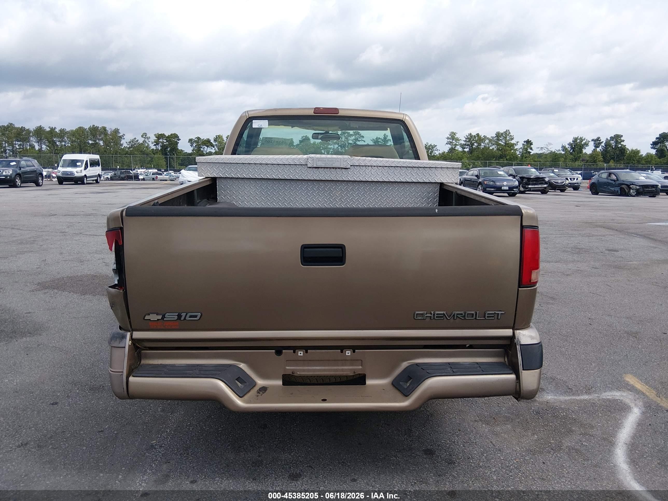 1996 Chevrolet S Truck S10 Beige vin: 1GCCS1444T8142299