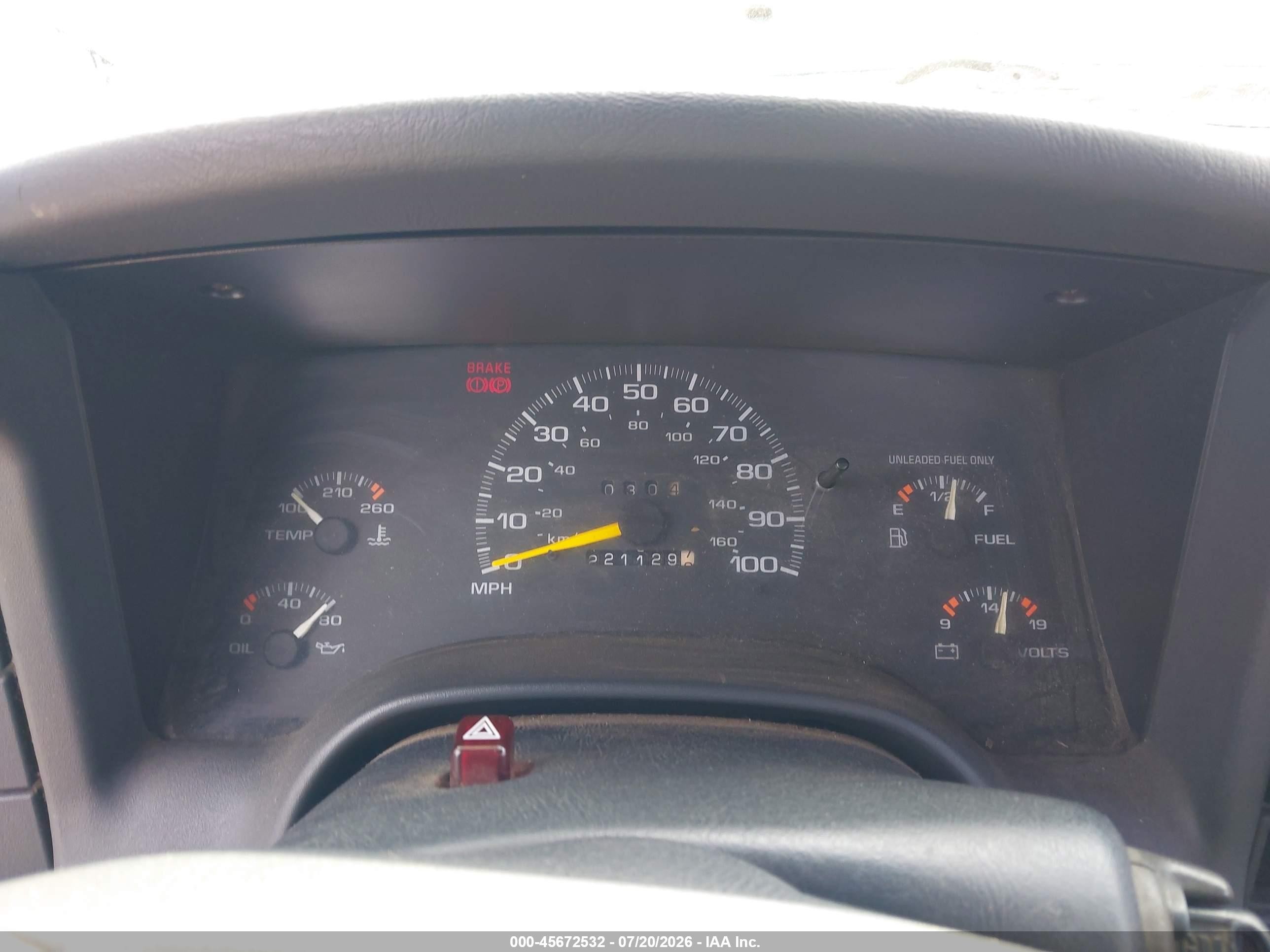 1995 Chevrolet S Truck S10 Green vin: 1GCCS1445S8119712