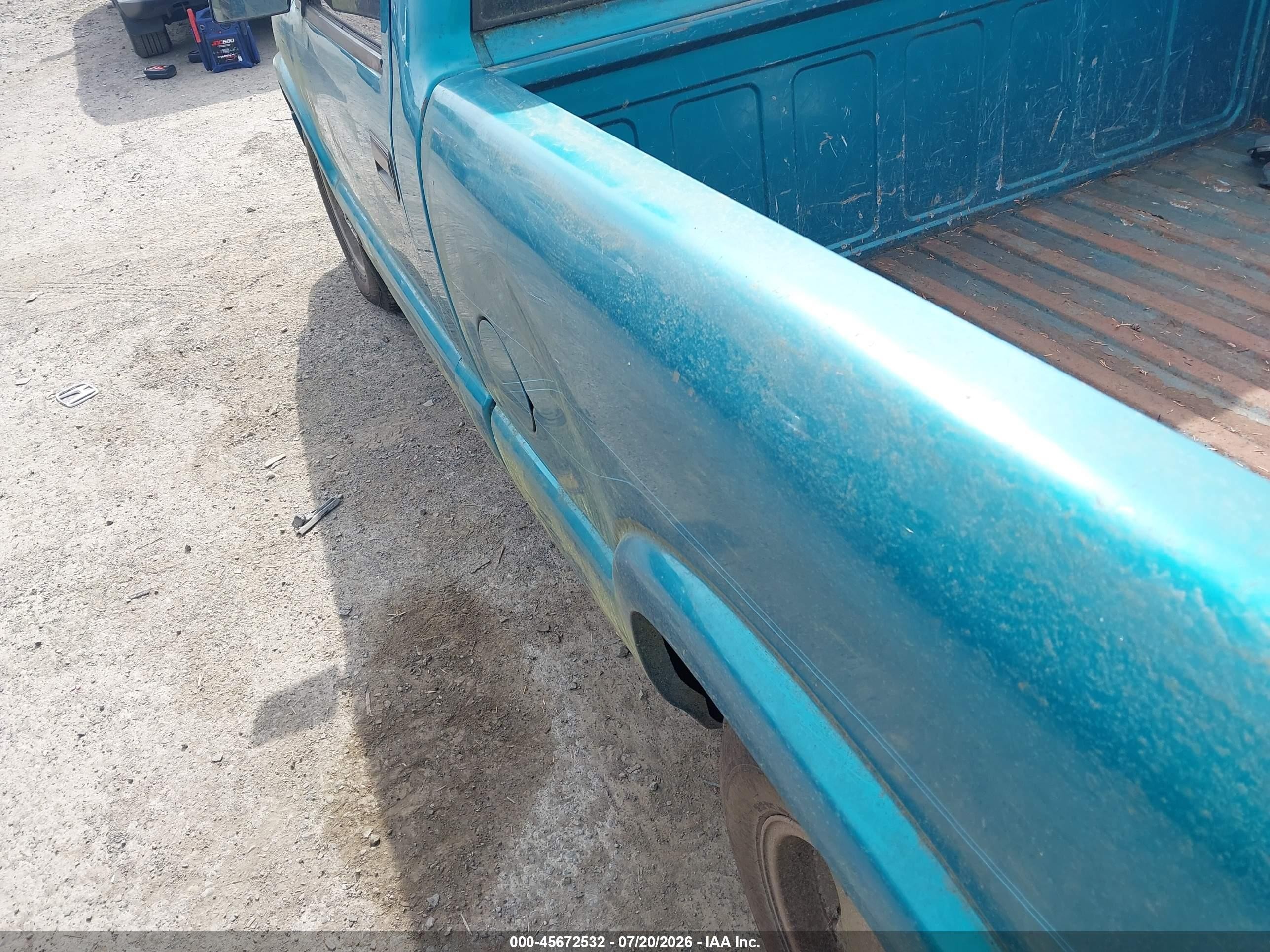 1995 Chevrolet S Truck S10 Green vin: 1GCCS1445S8119712