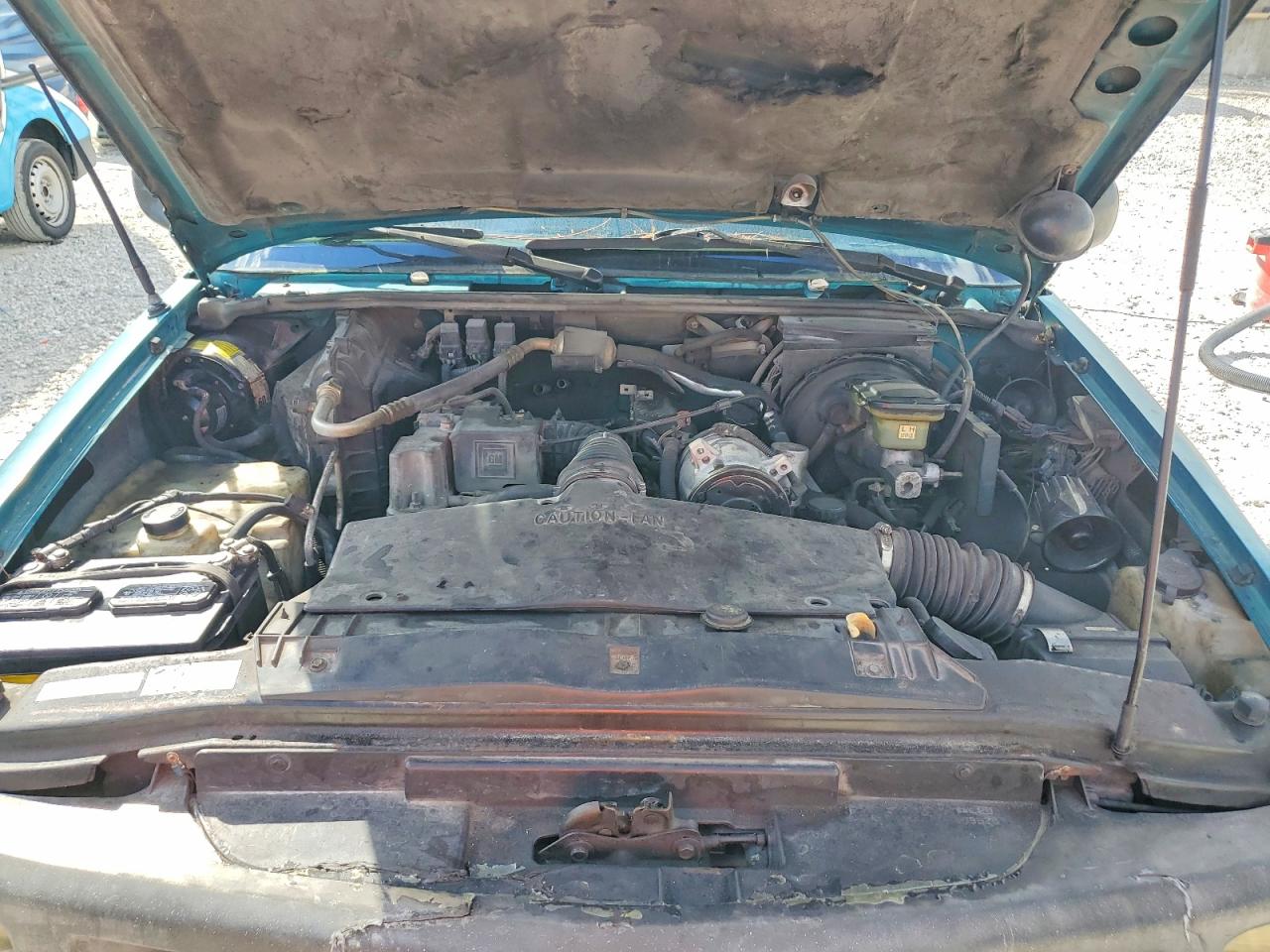 1995 Chevrolet S Truck S10 Green vin: 1GCCS1445S8245584