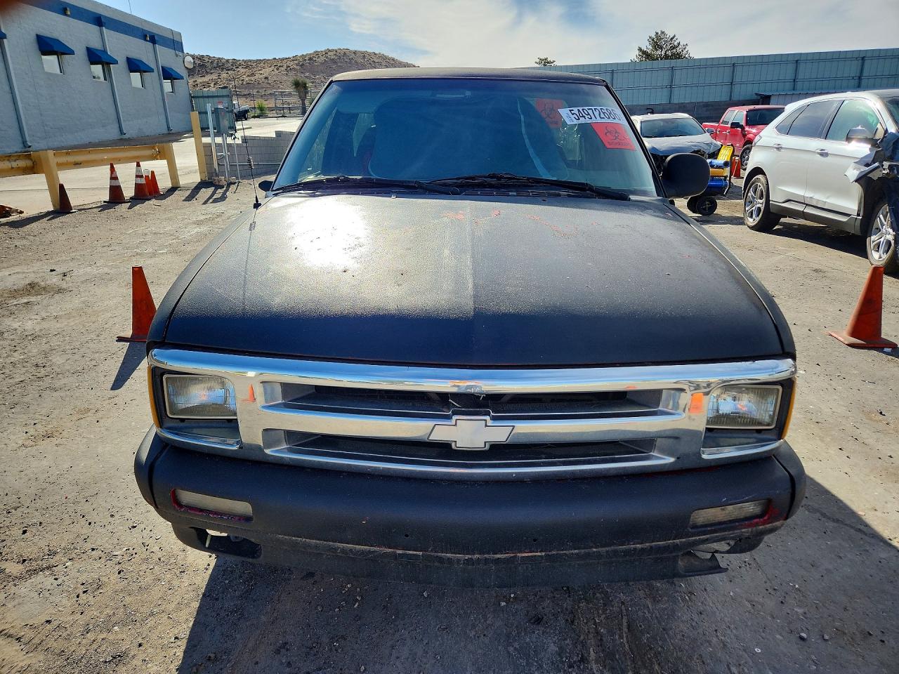 1997 Chevrolet S-10 Black vin: 1GCCS1445V8161530