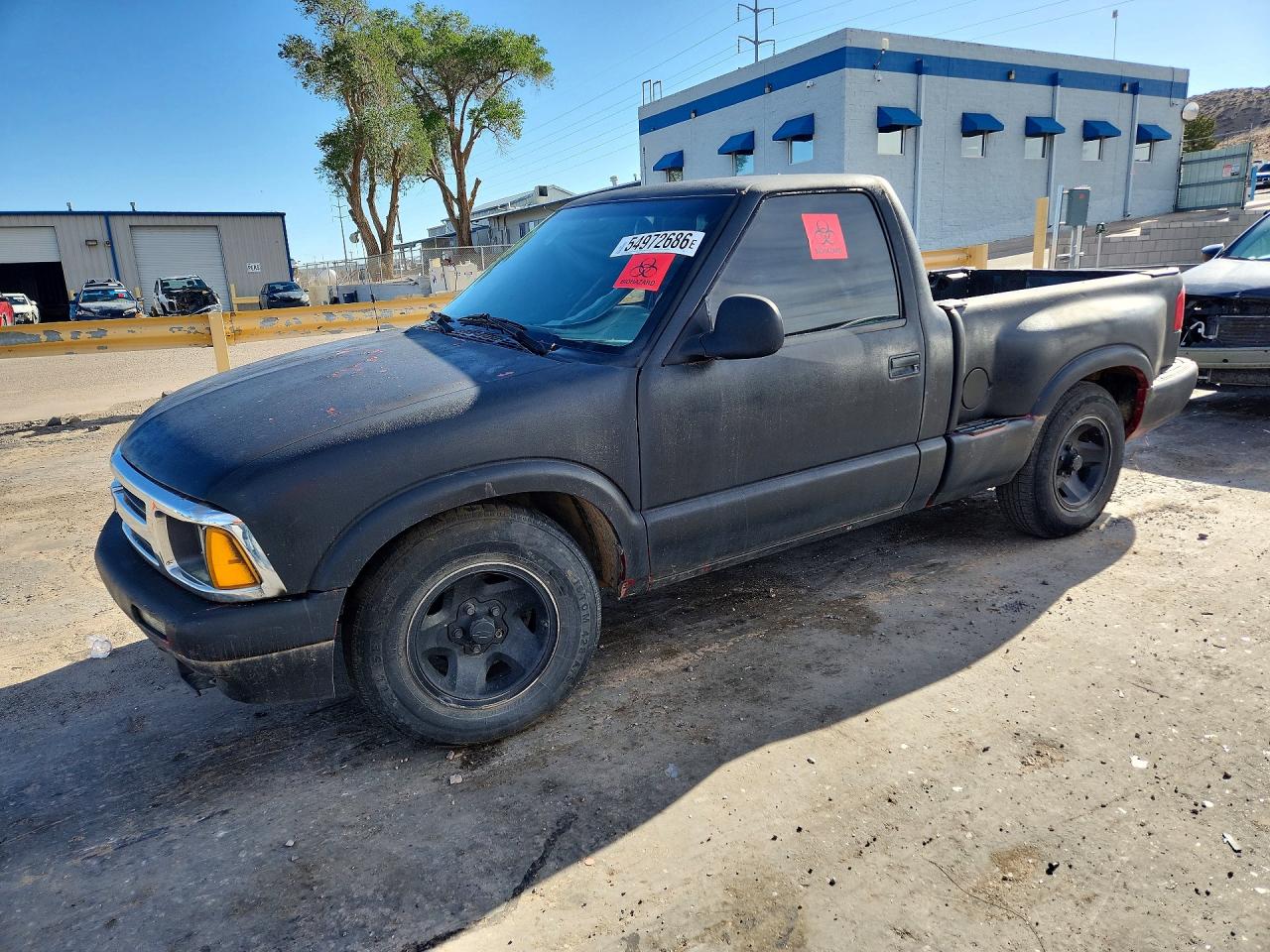 1997 Chevrolet S-10 Black vin: 1GCCS1445V8161530