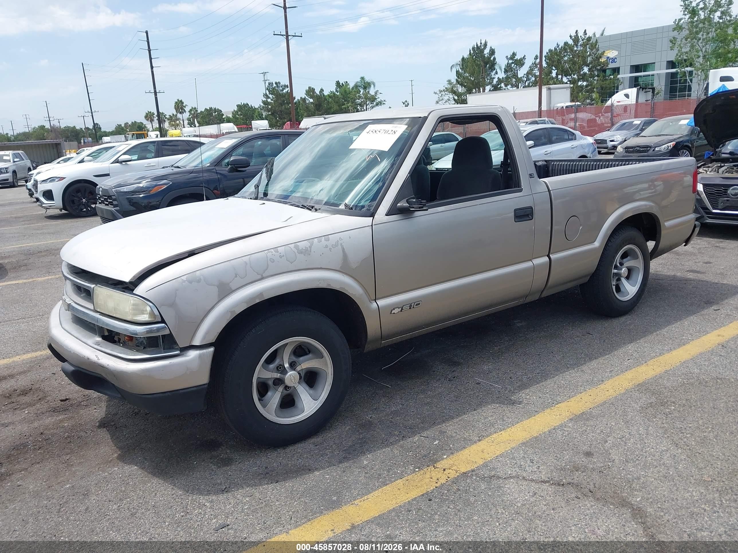 1998 Chevrolet S-10 Ls Коричневый vin: 1GCCS1445WK201206