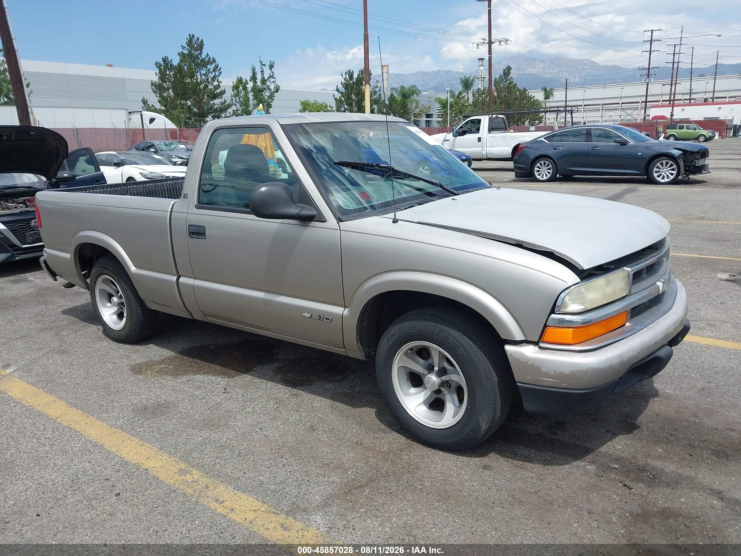 1998 Chevrolet S-10 Ls Brown vin: 1GCCS1445WK201206