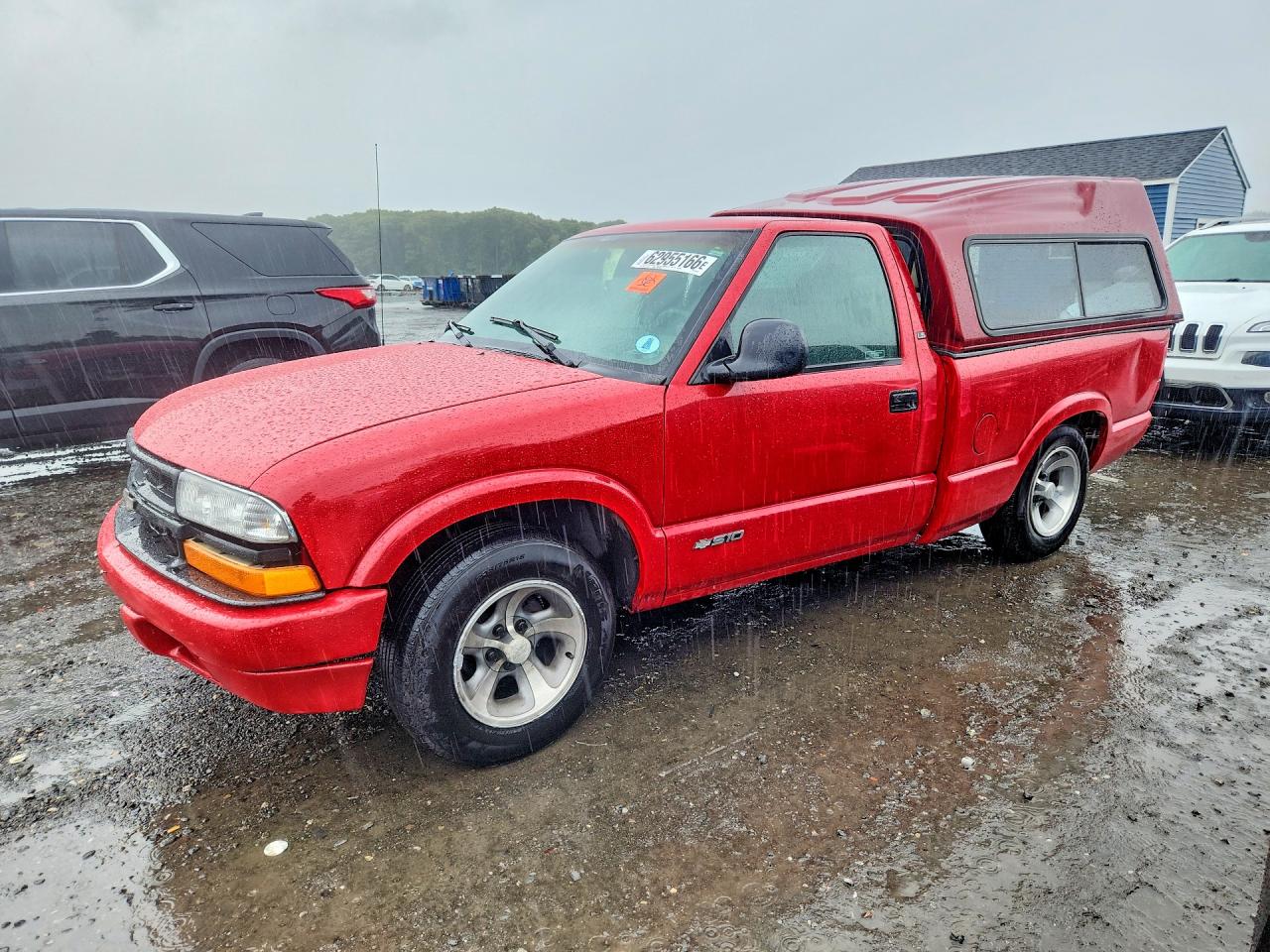 1998 Chevrolet S Truck S10 Red vin: 1GCCS1446W8189144