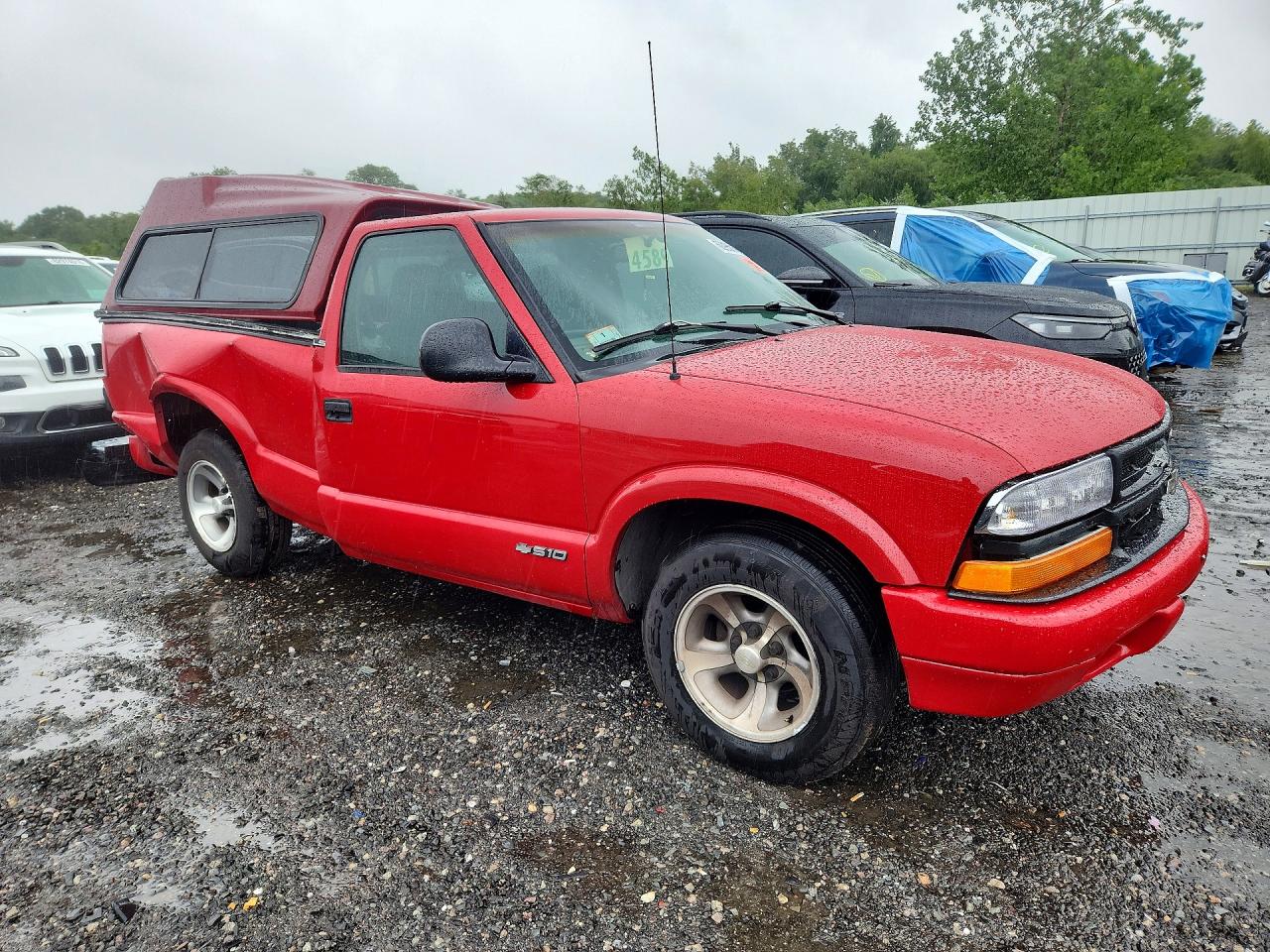 1998 Chevrolet S Truck S10 Red vin: 1GCCS1446W8189144