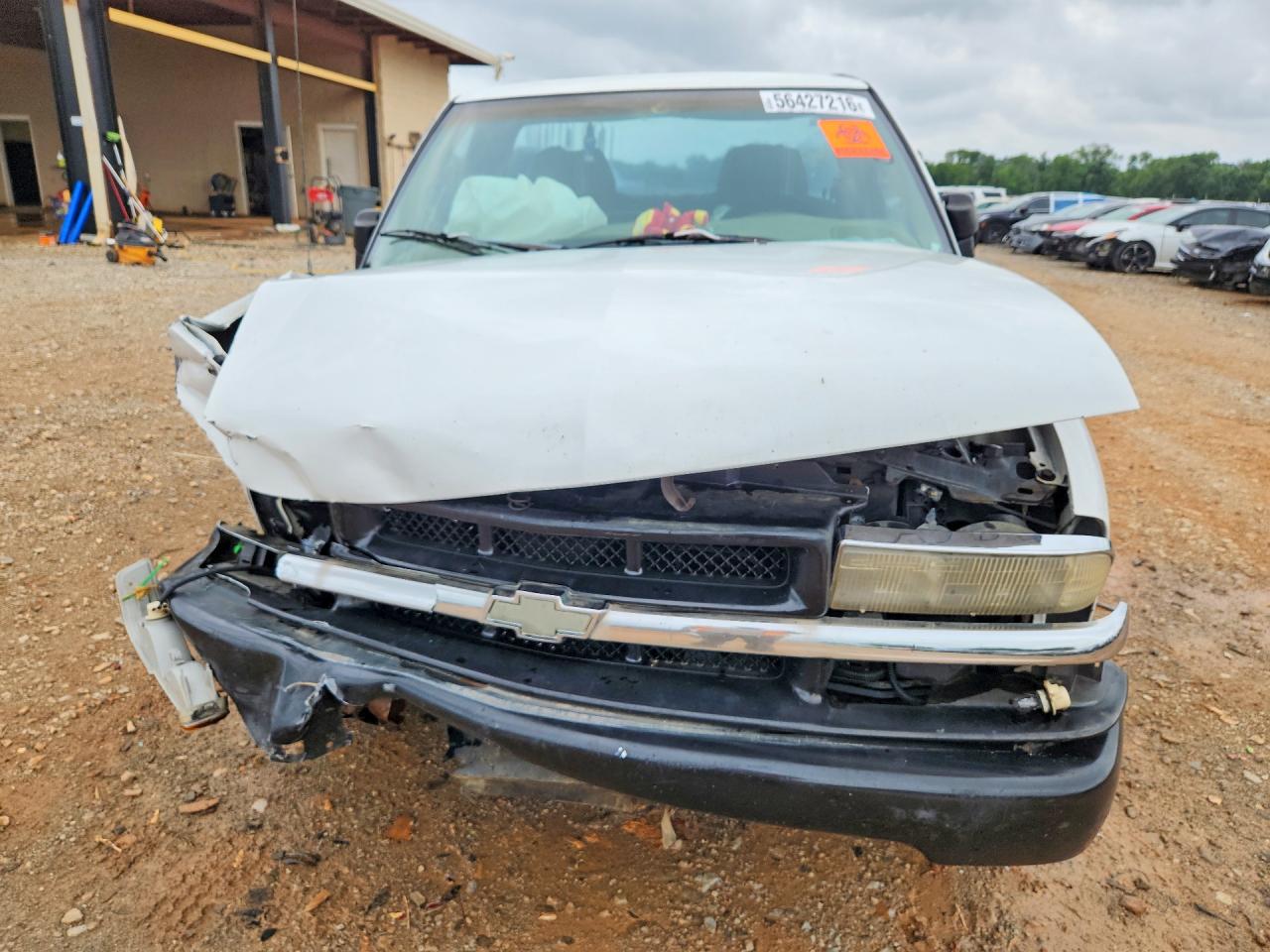 1998 Chevrolet S Truck S10 White vin: 1GCCS1446W8252954