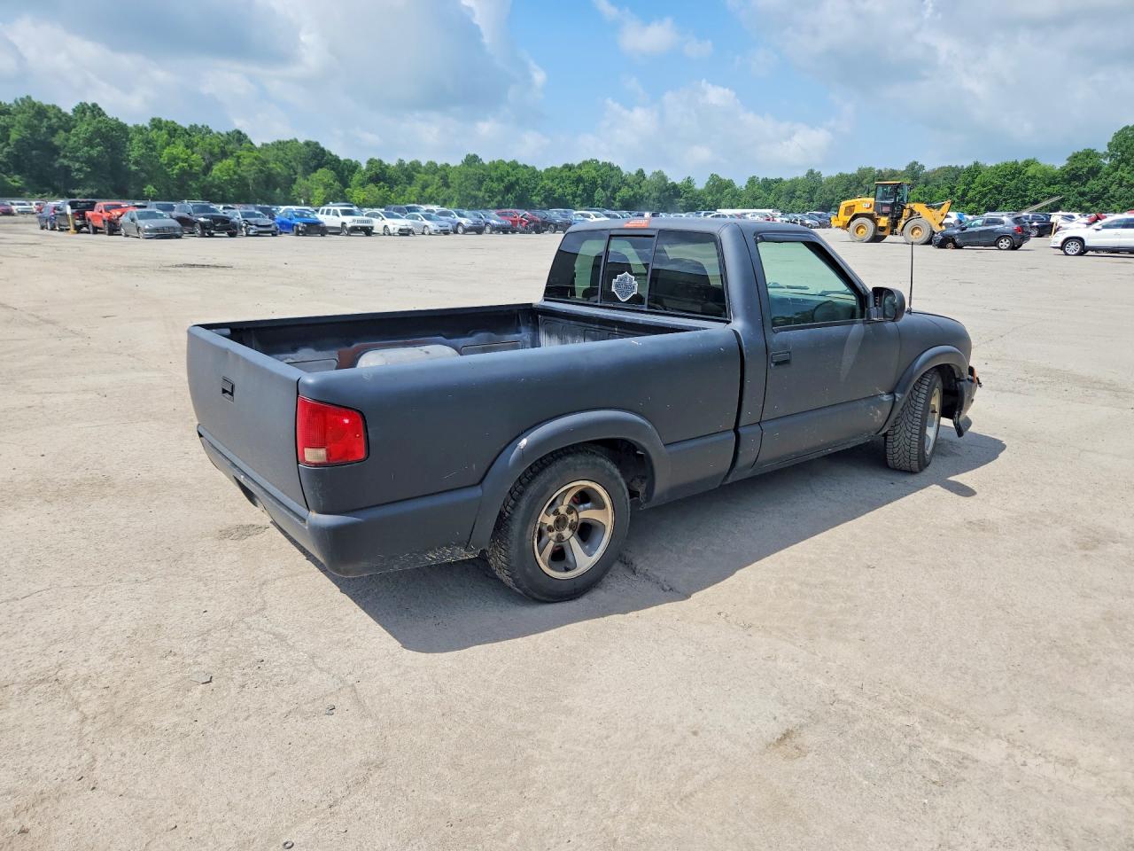 1999 Chevrolet S Truck S10 Gray vin: 1GCCS1446XK113573