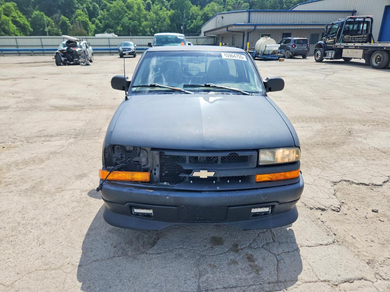 1999 Chevrolet S Truck S10 Gray vin: 1GCCS1446XK113573