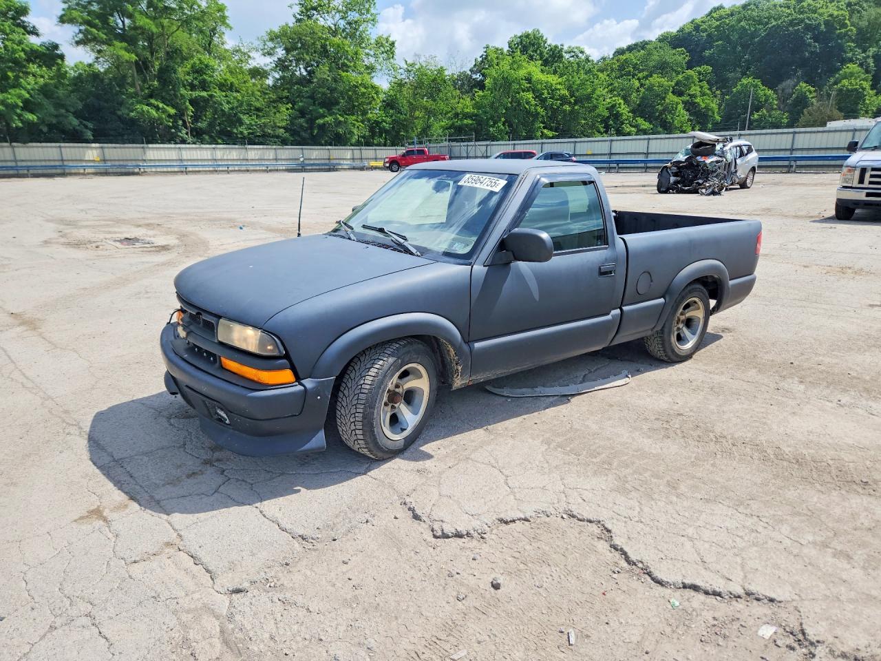 1999 Chevrolet S Truck S10 Gray vin: 1GCCS1446XK113573