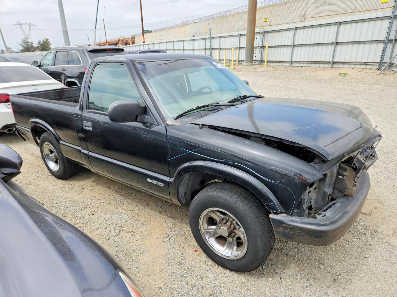 1999 Chevrolet S Truck S10 Black vin: 1GCCS1446XK170453