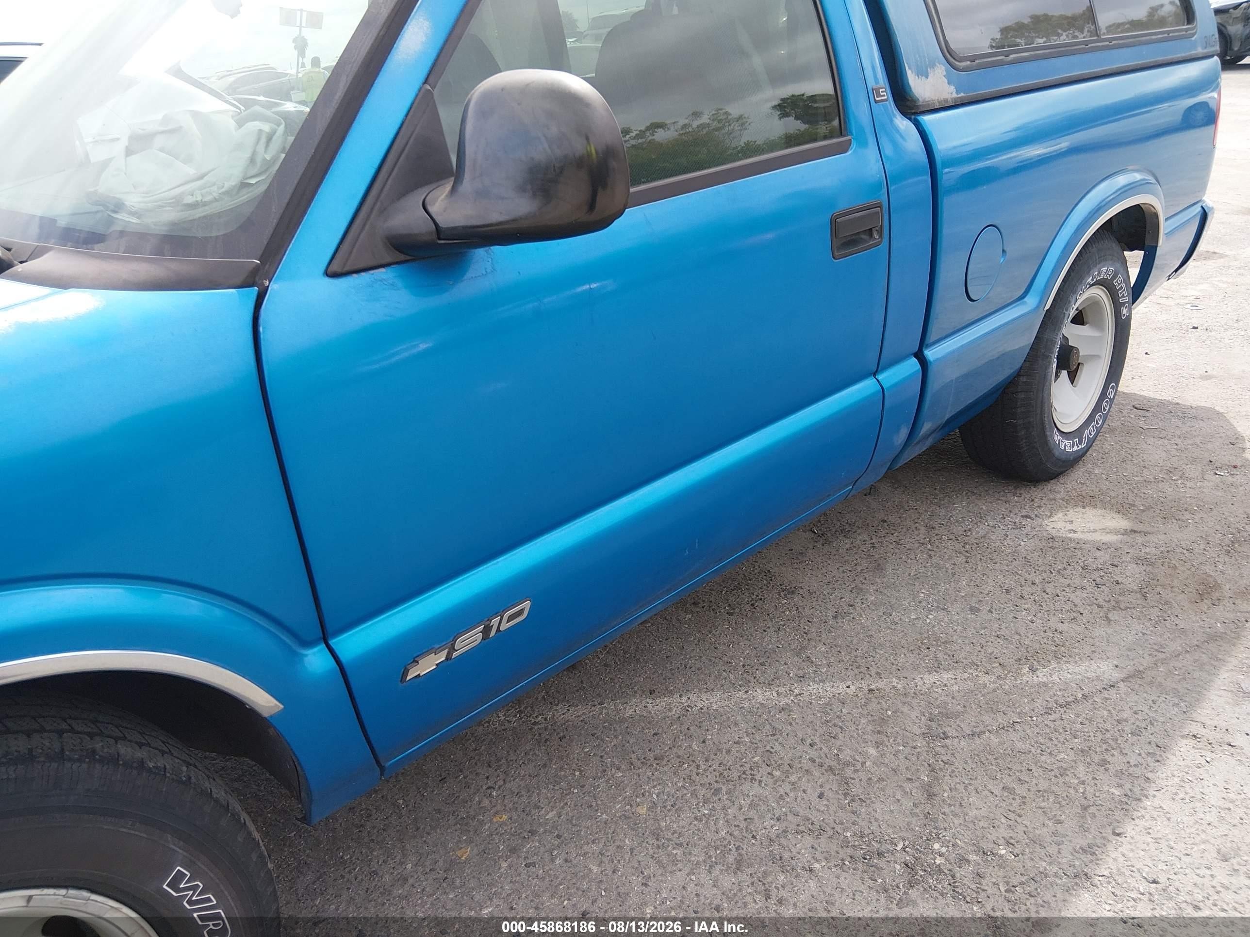1994 Chevrolet S Truck S10 Синий vin: 1GCCS1447R8204917