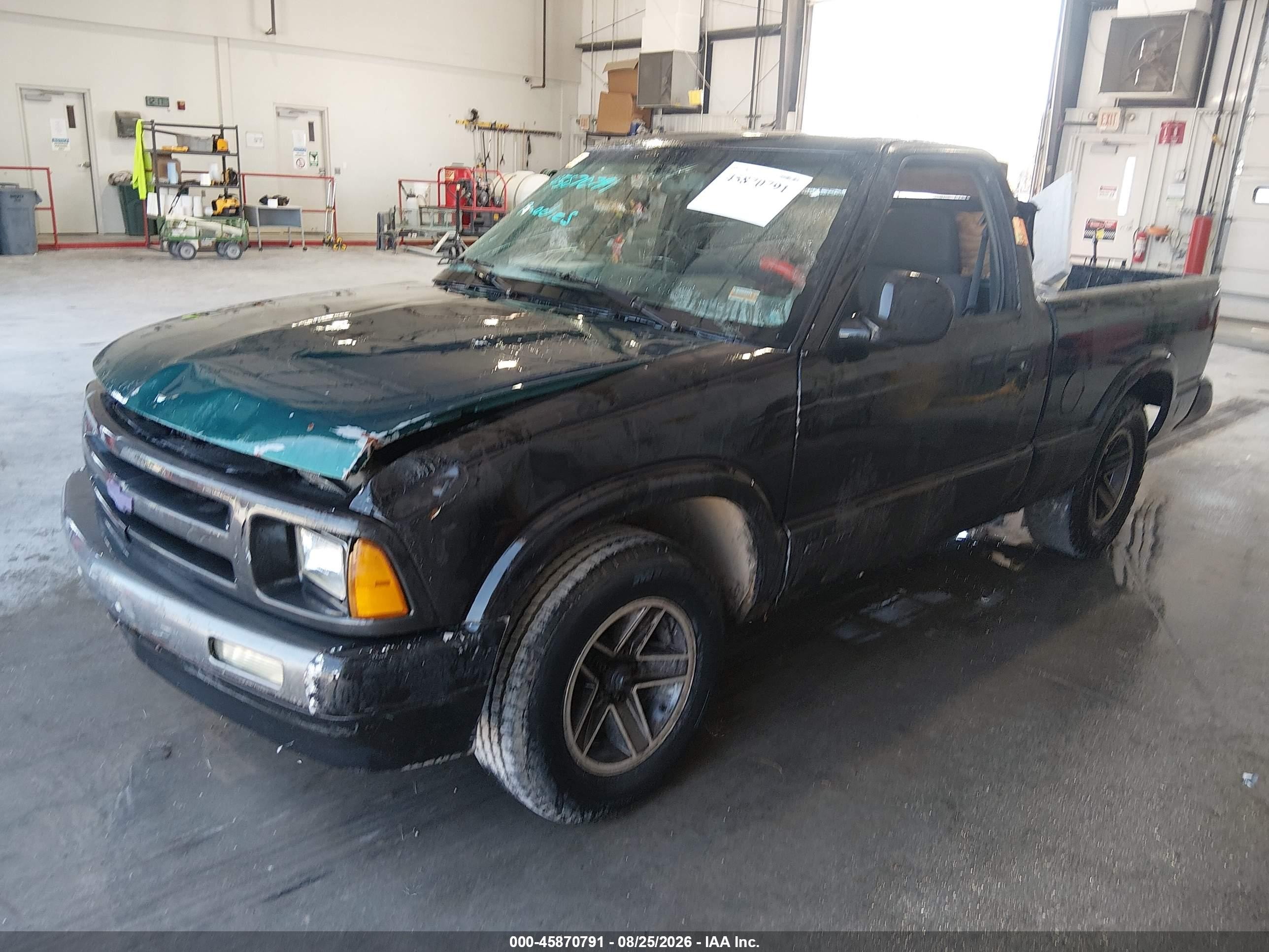 1995 Chevrolet S Truck S10 Black vin: 1GCCS1447S8117962