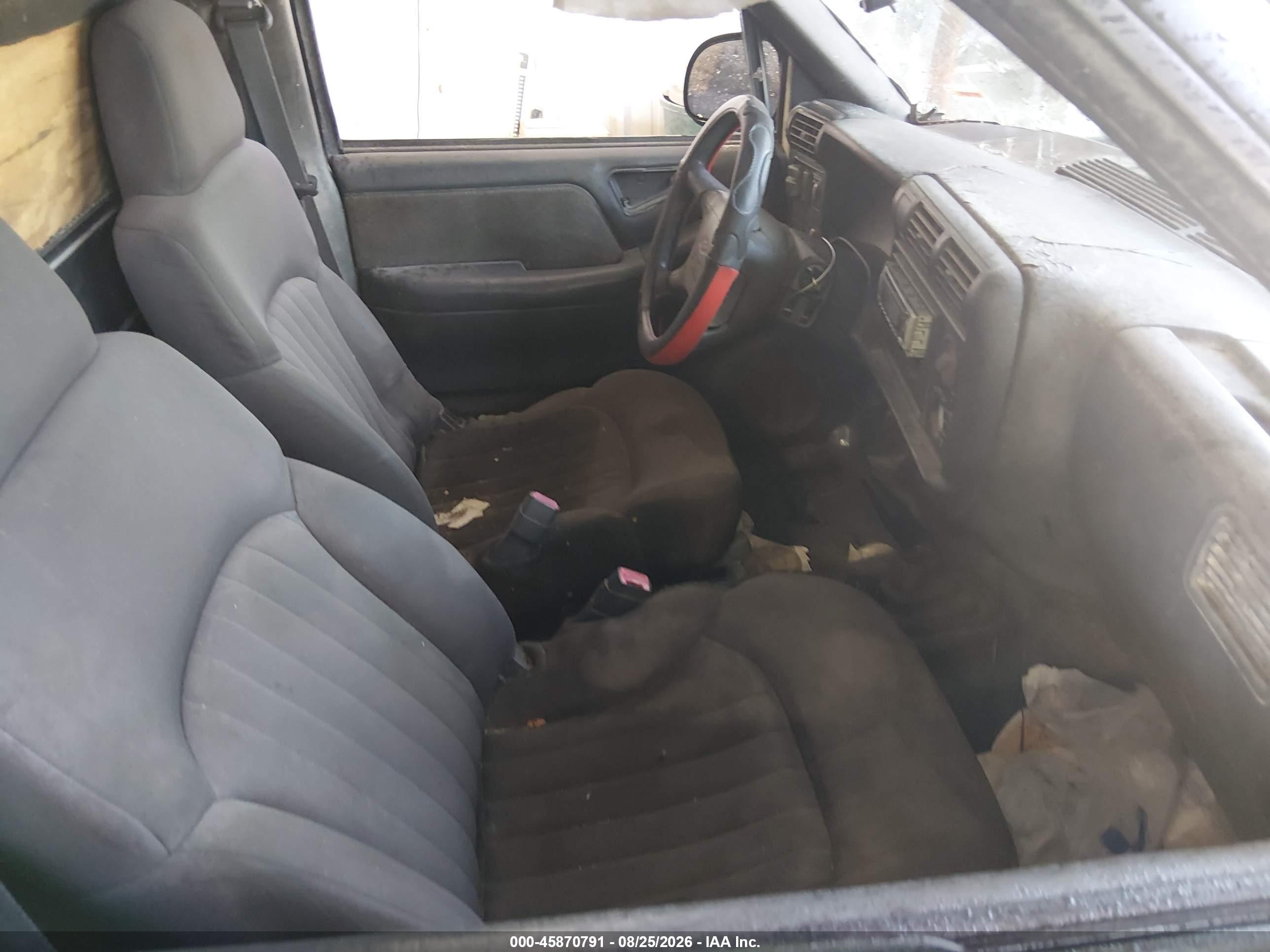 1995 Chevrolet S Truck S10 Black vin: 1GCCS1447S8117962