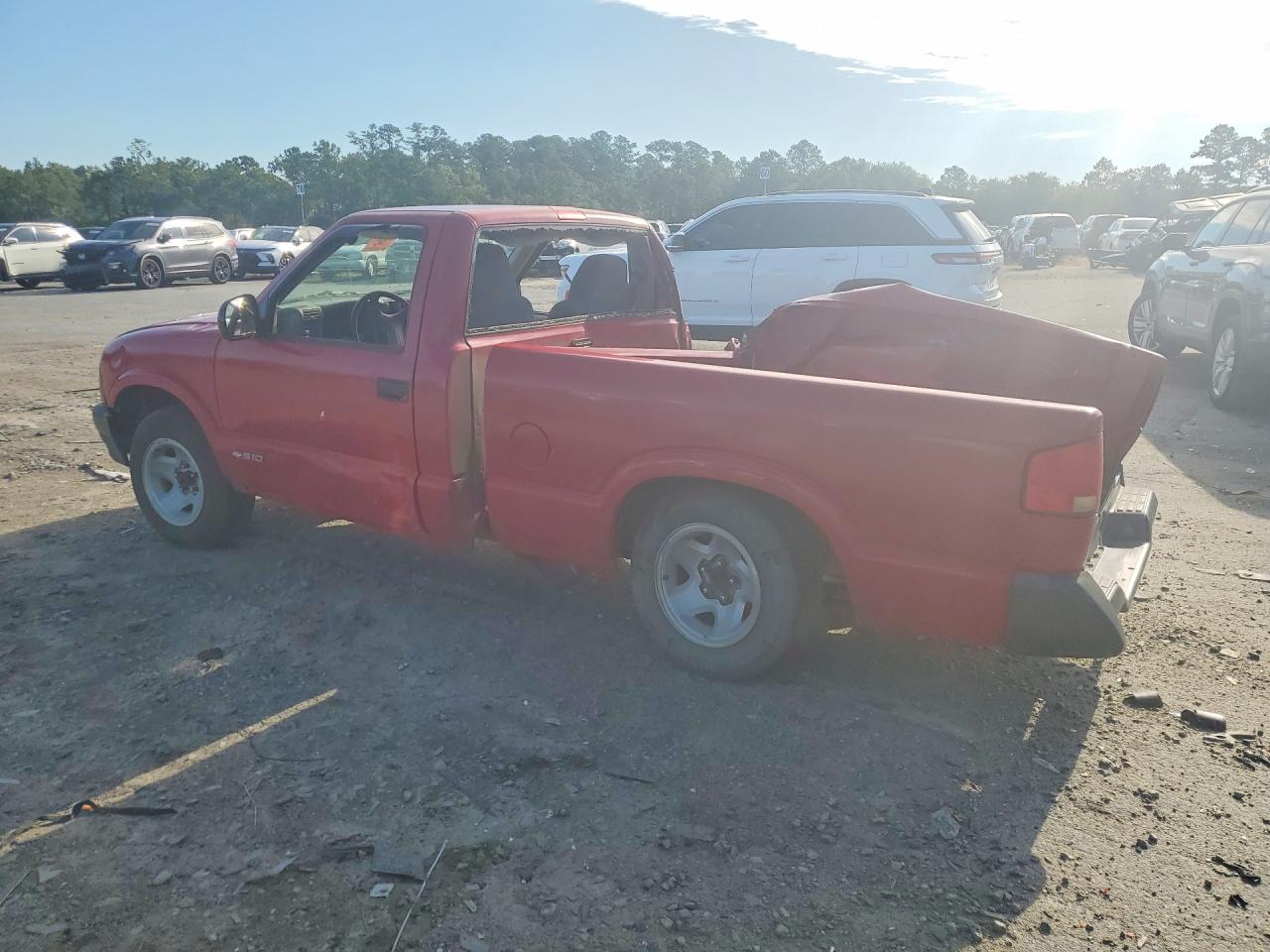 1995 Chevrolet S Truck S10 Red vin: 1GCCS1447S8203305