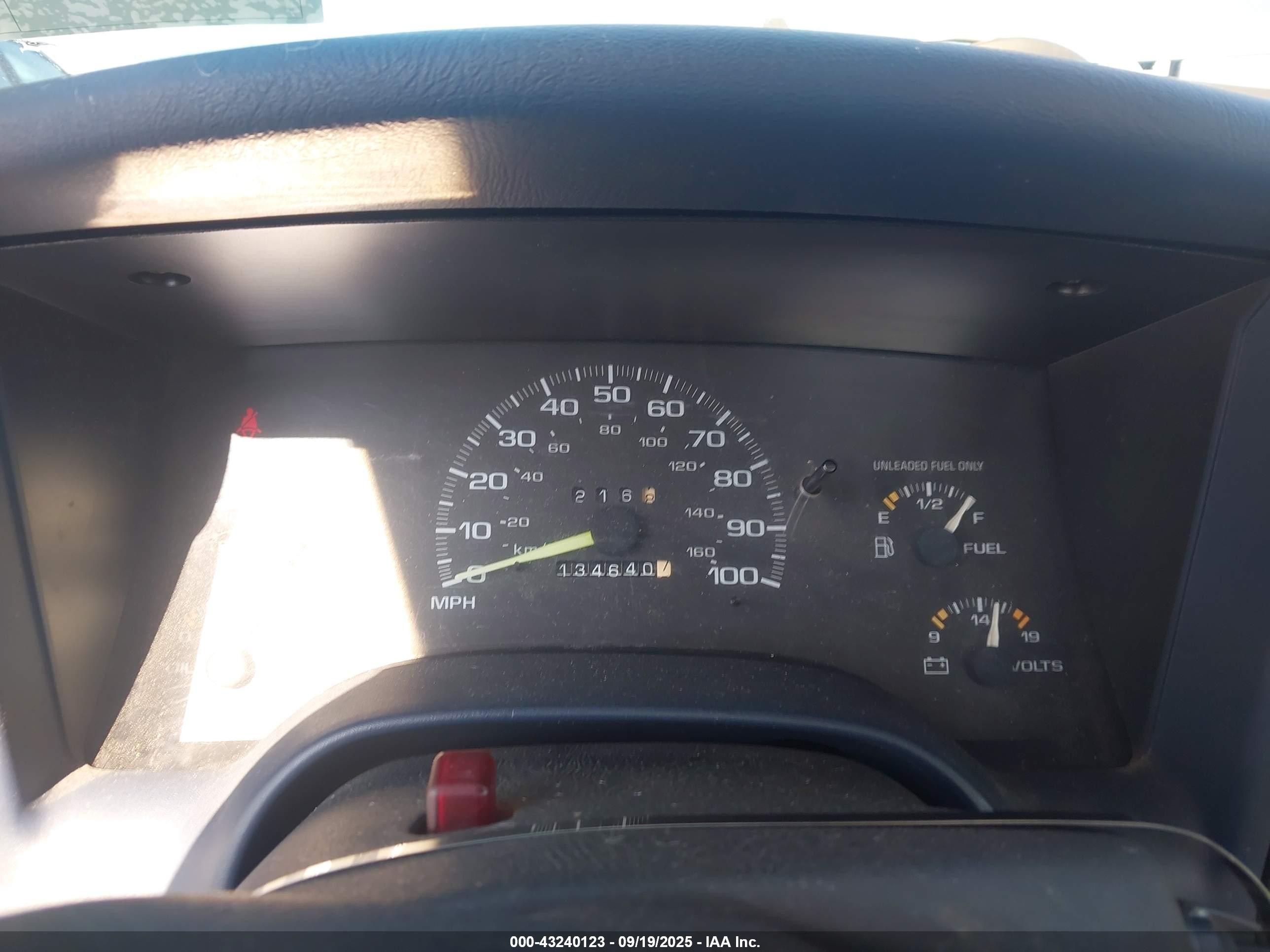 1996 Chevrolet S Truck S10 Light Blue vin: 1GCCS1447TK170911