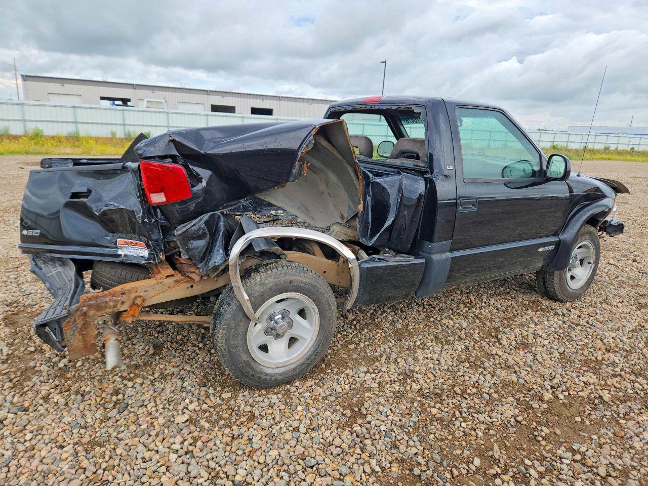 1997 Chevrolet S Truck S10 Black vin: 1GCCS1447V8185019