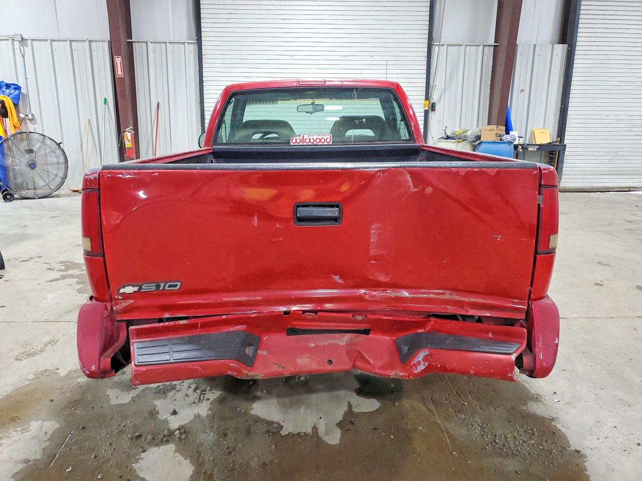 1997 Chevrolet S Truck S10 Red vin: 1GCCS1448VK244064