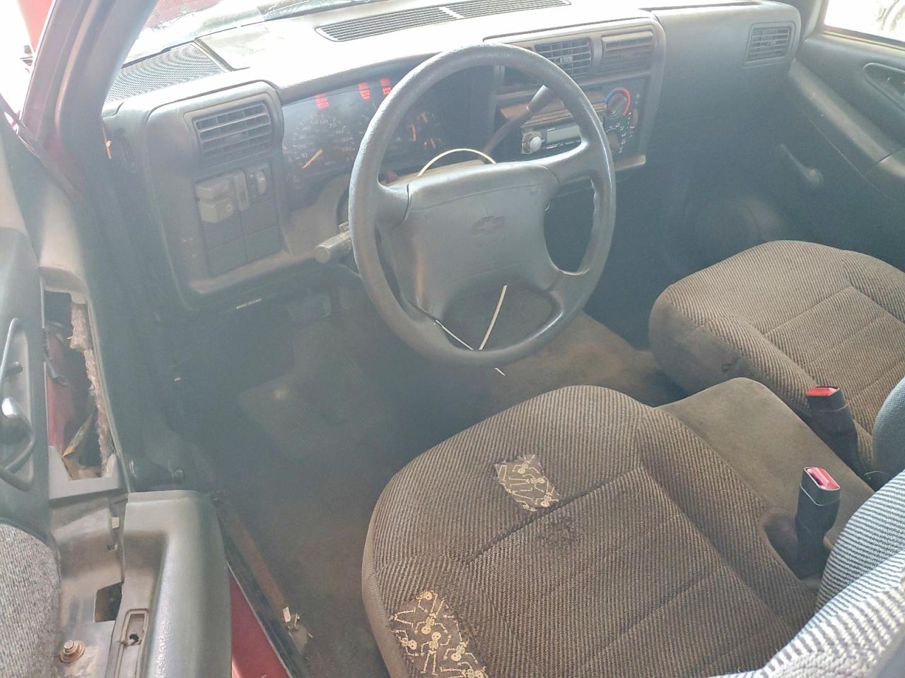 1997 Chevrolet S Truck S10 Red vin: 1GCCS1448VK244064