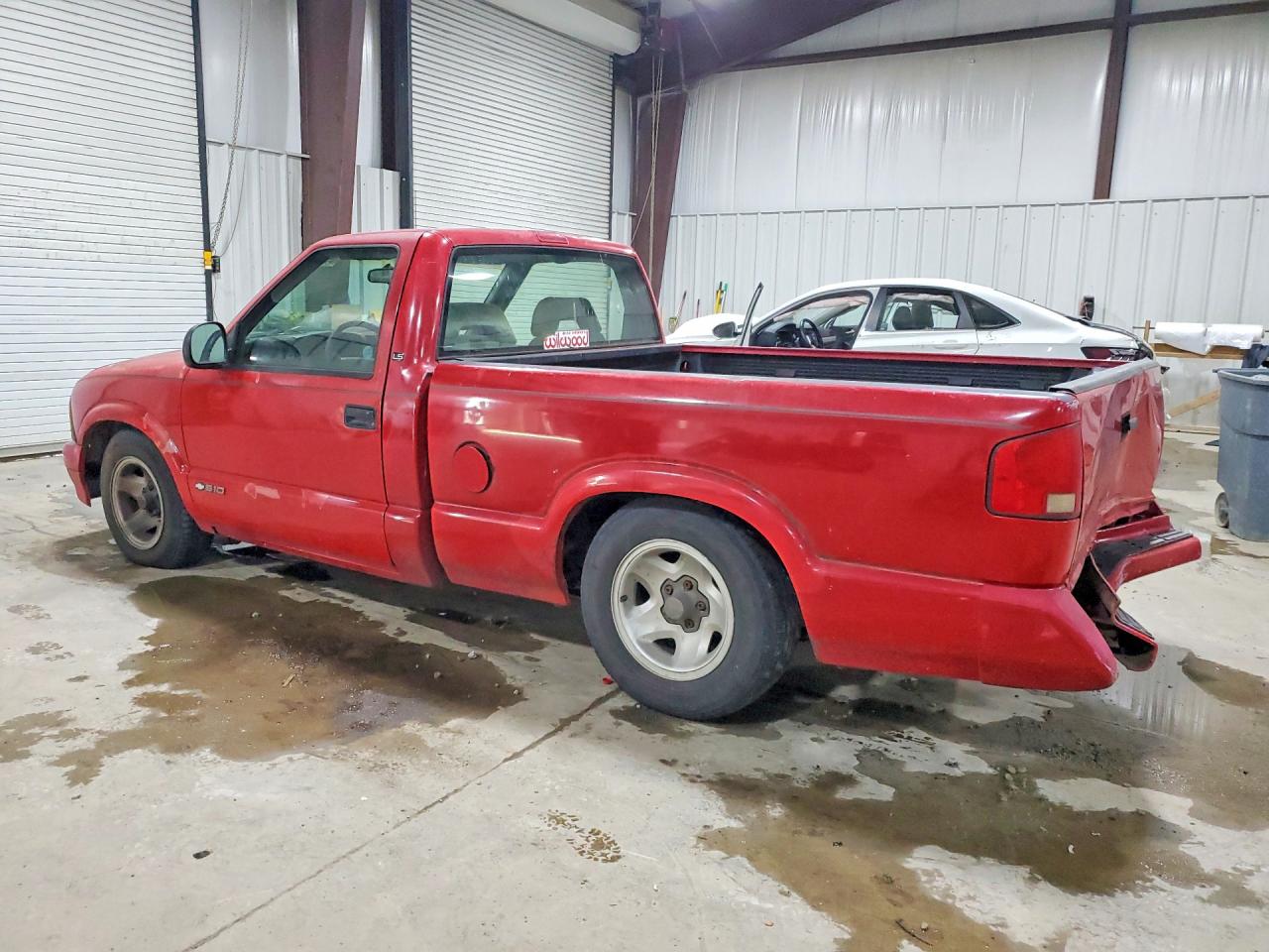 1997 Chevrolet S Truck S10 Red vin: 1GCCS1448VK244064