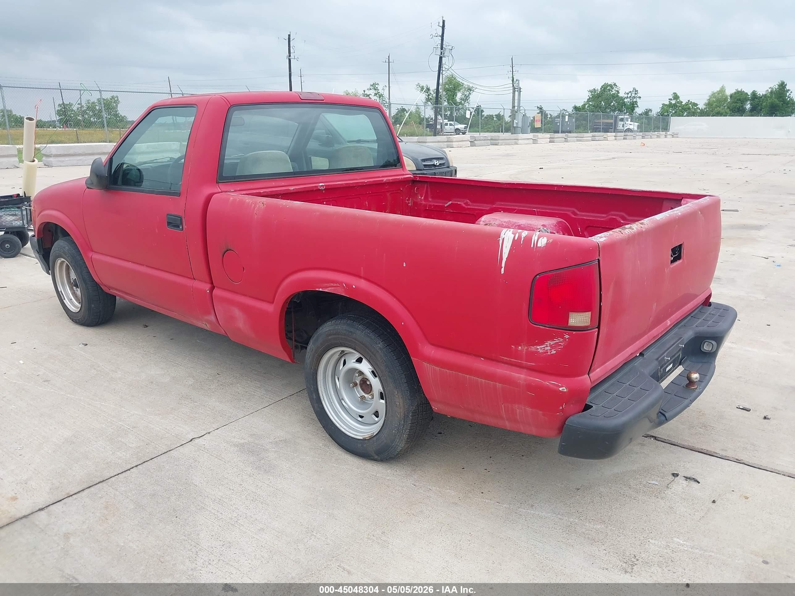 1994 Chevrolet S Truck S10 Red vin: 1GCCS1449R8137768