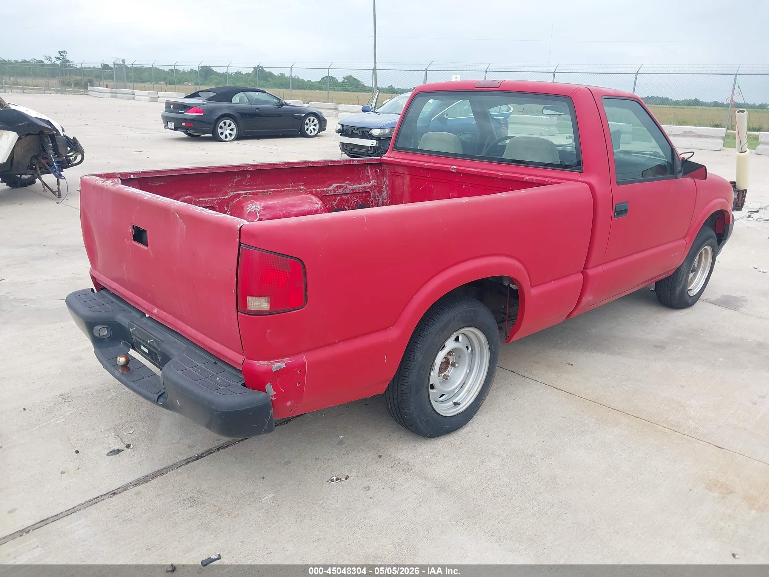 1994 Chevrolet S Truck S10 Red vin: 1GCCS1449R8137768