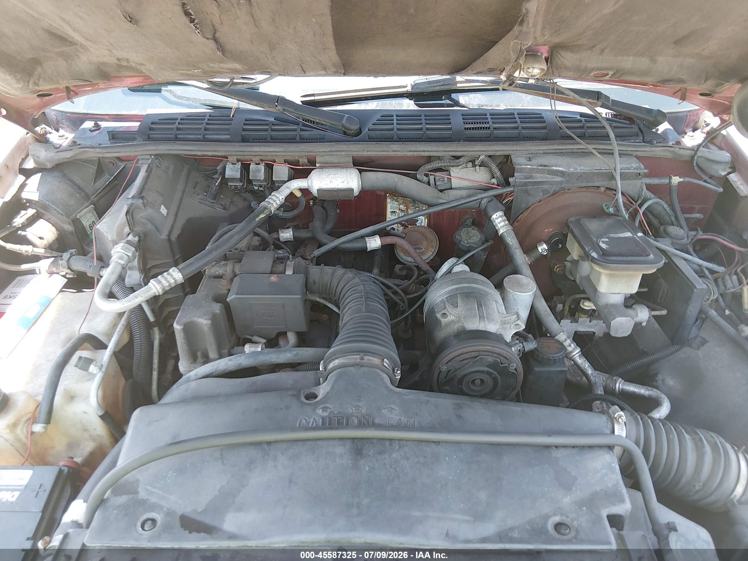 1995 Chevrolet S Truck S10 Gray vin: 1GCCS1449SK124608