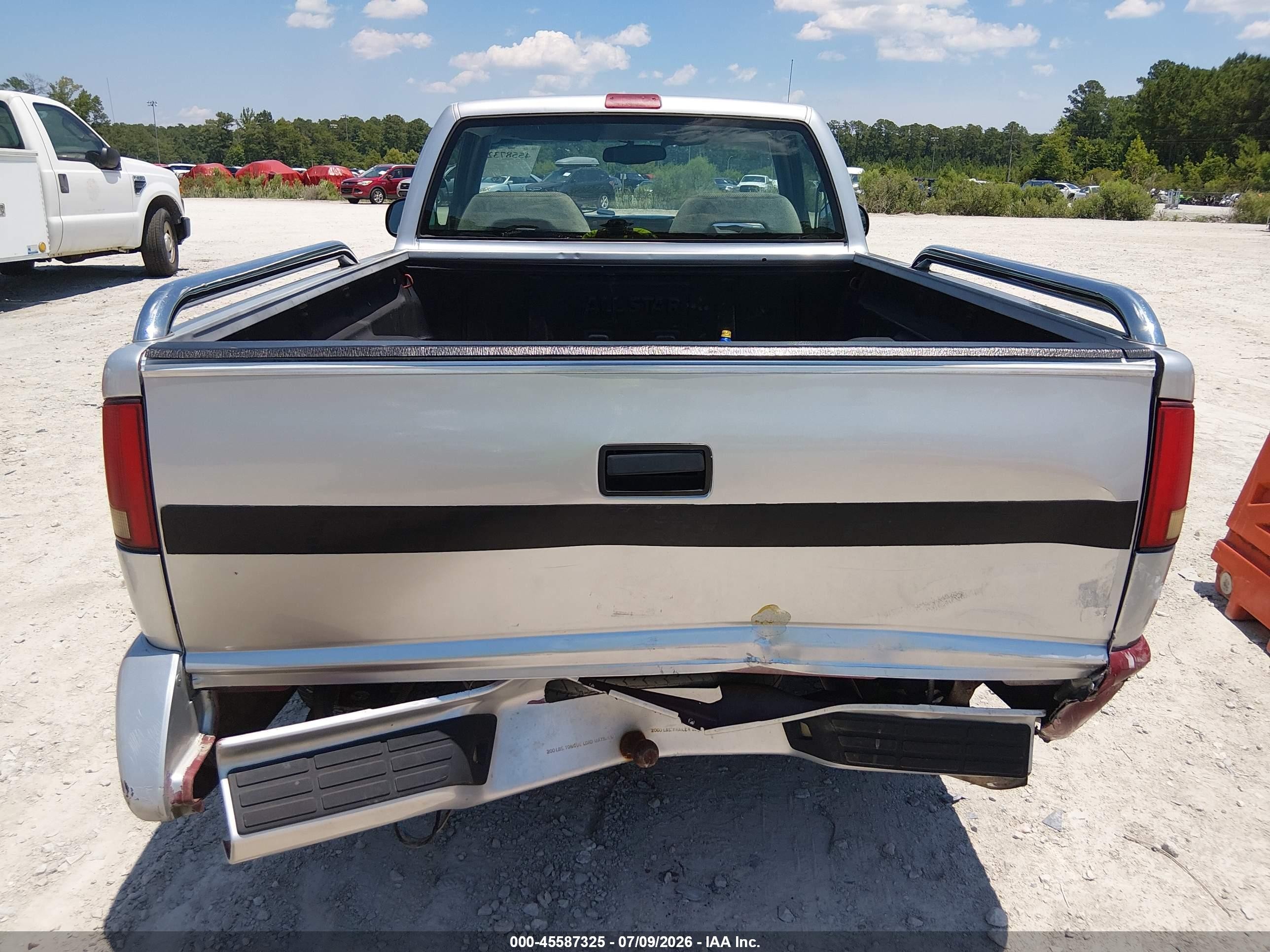 1995 Chevrolet S Truck S10 Gray vin: 1GCCS1449SK124608