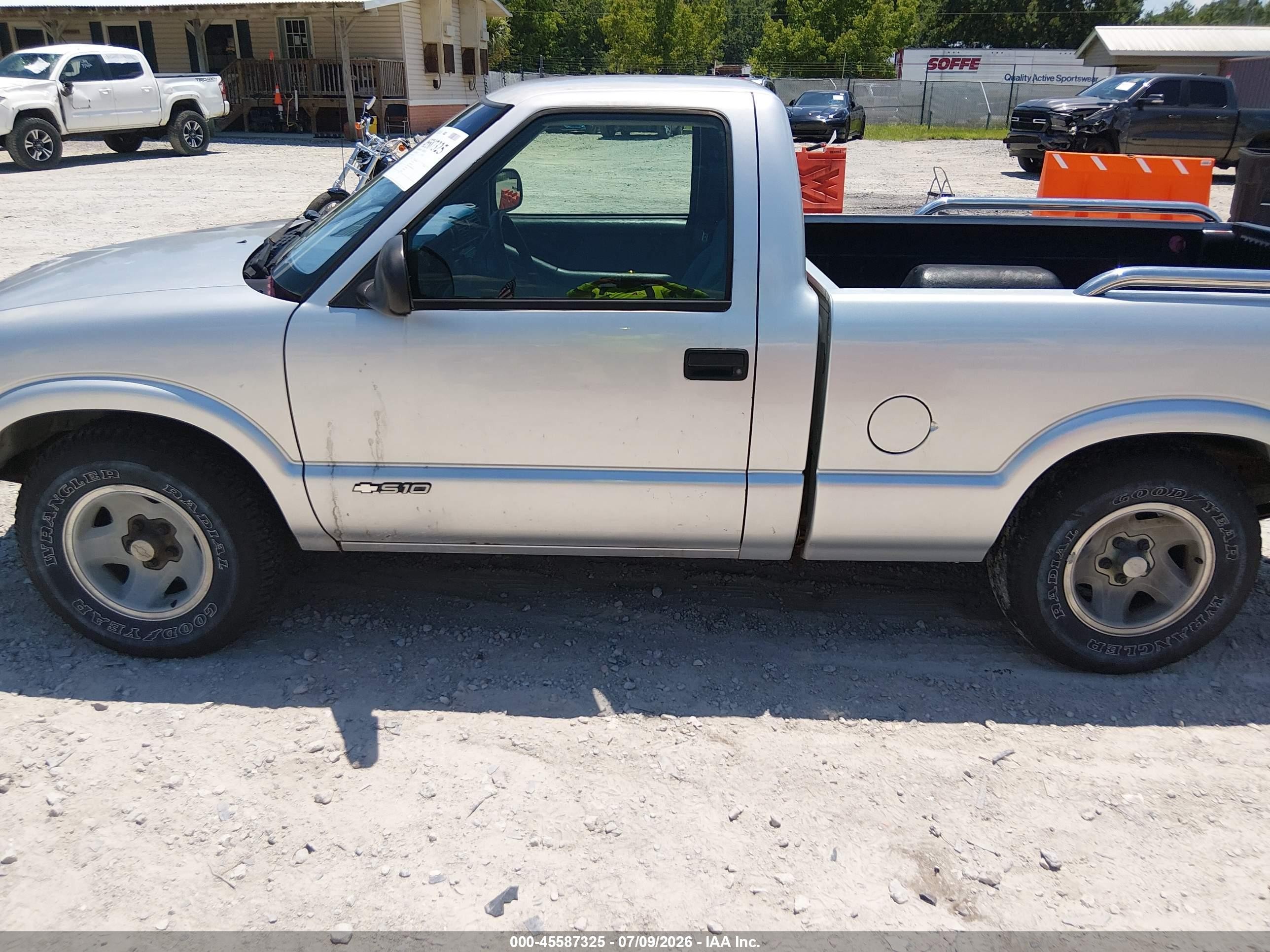 1995 Chevrolet S Truck S10 Gray vin: 1GCCS1449SK124608