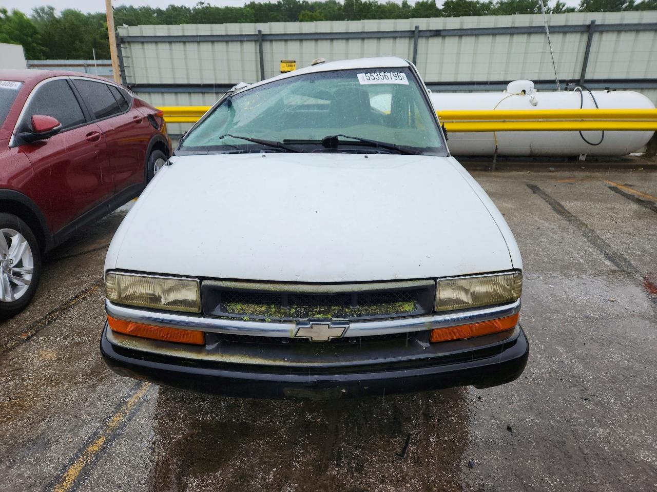 1999 Chevrolet S Truck S10 White vin: 1GCCS1449X8175160