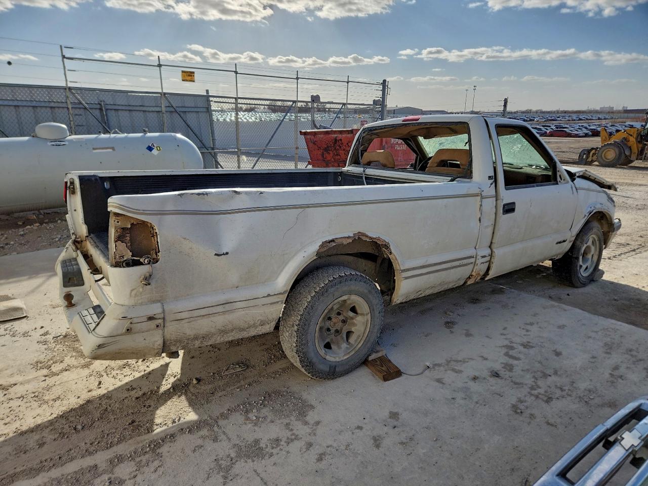 1994 Chevrolet S Truck S10 White vin: 1GCCS144XR8194920