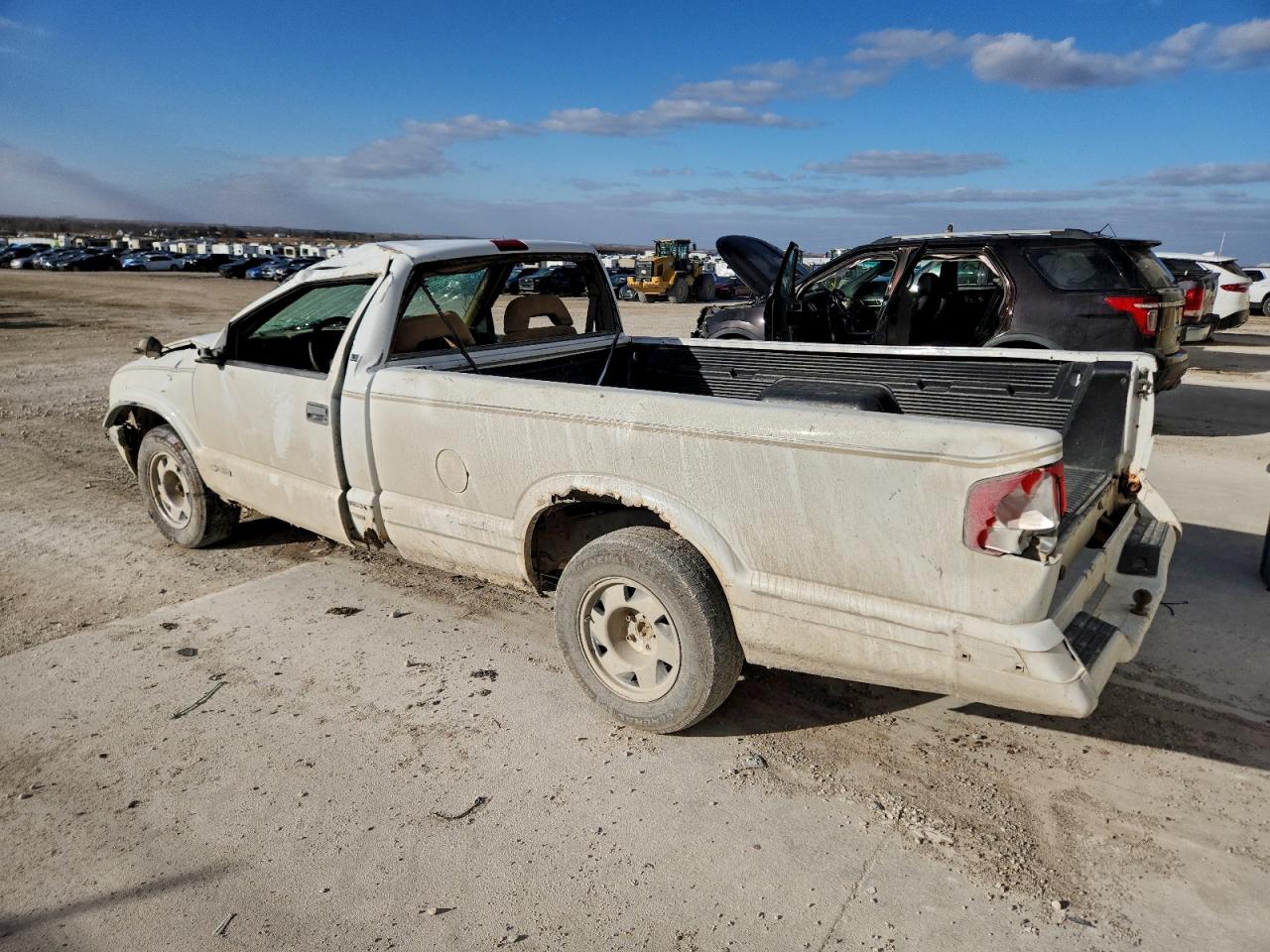 1994 Chevrolet S Truck S10 White vin: 1GCCS144XR8194920