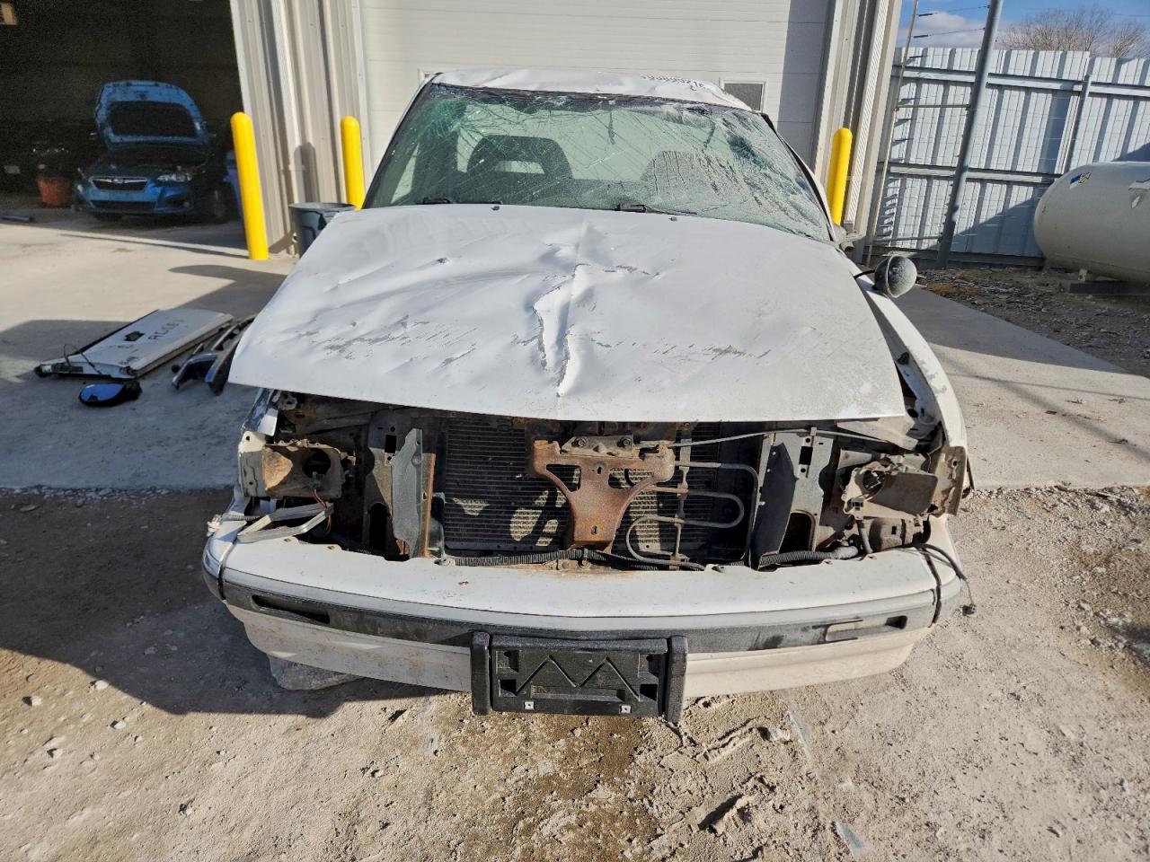 1994 Chevrolet S Truck S10 White vin: 1GCCS144XR8194920