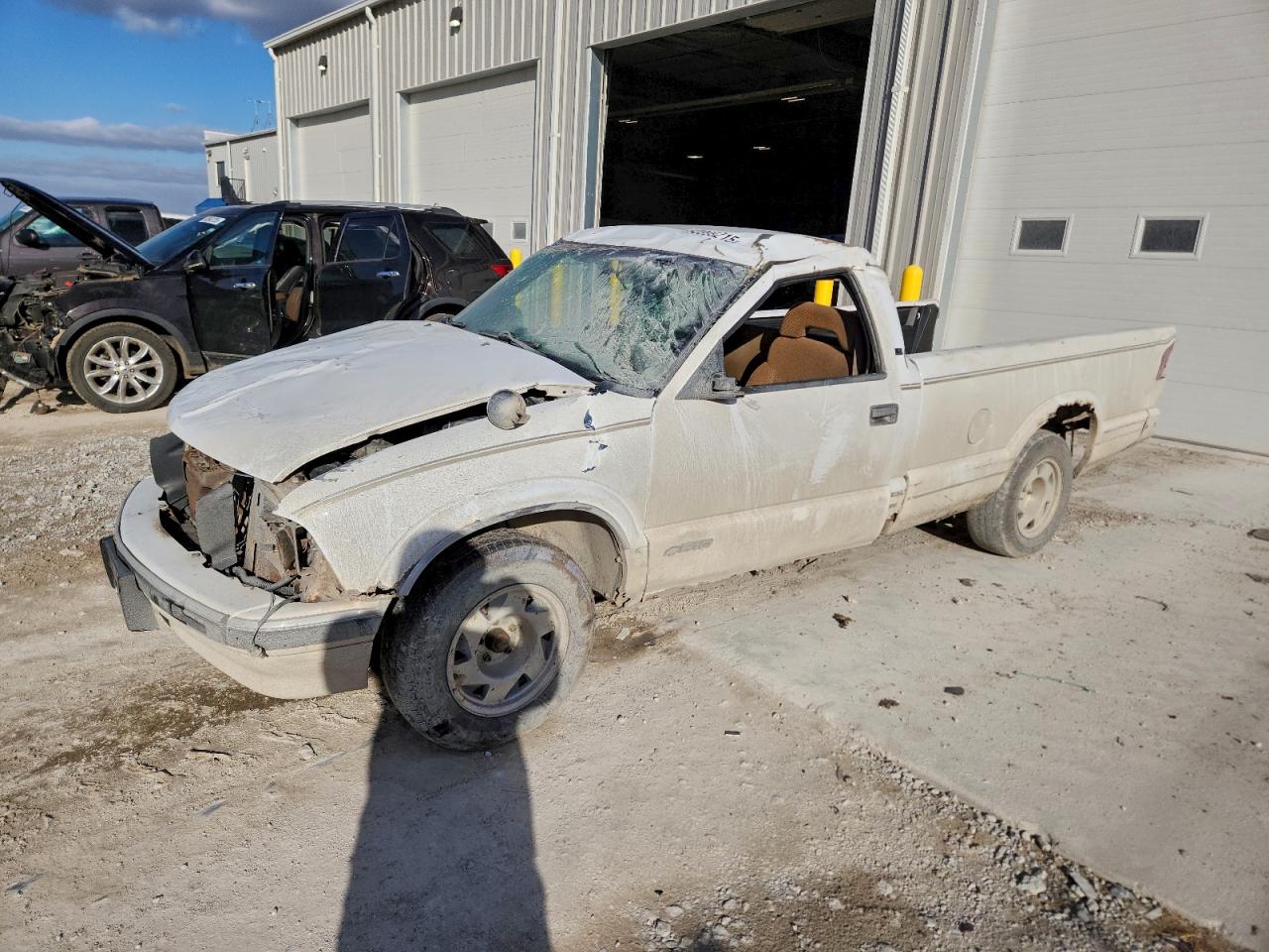 1994 Chevrolet S Truck S10 White vin: 1GCCS144XR8194920