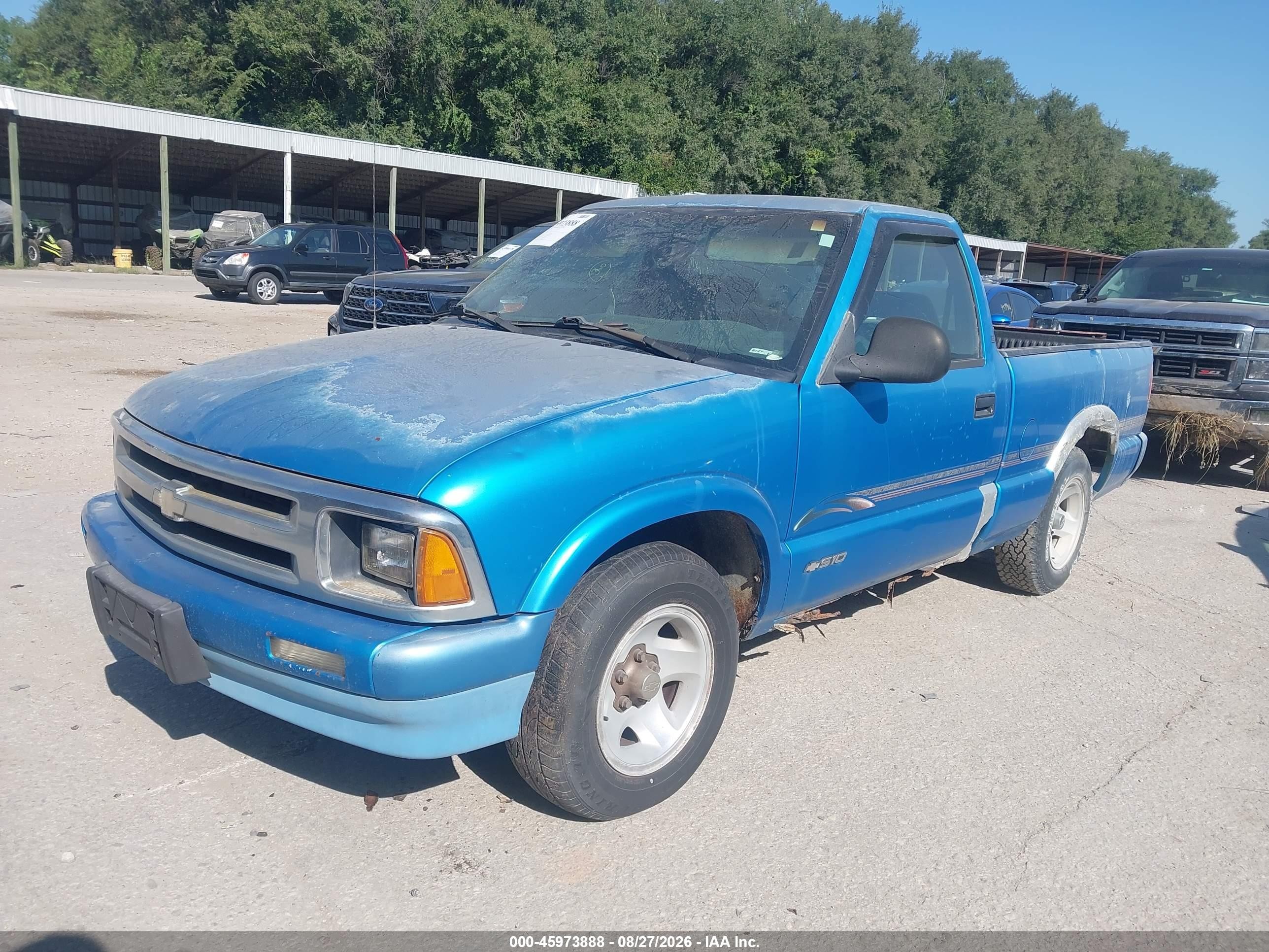 1995 Chevrolet S Truck S10 Синий vin: 1GCCS144XS8178061