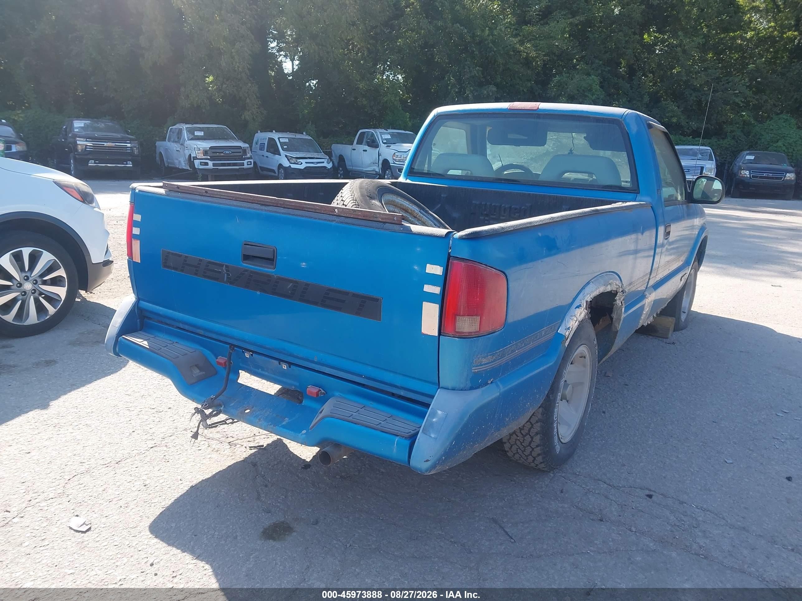 1995 Chevrolet S Truck S10 Синий vin: 1GCCS144XS8178061