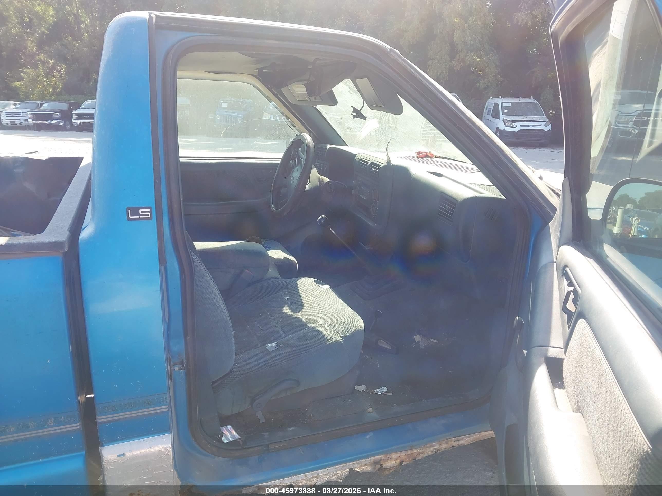 1995 Chevrolet S Truck S10 Синий vin: 1GCCS144XS8178061
