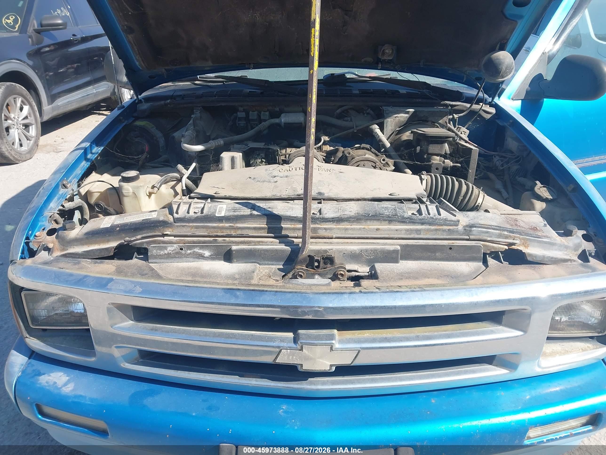 1995 Chevrolet S Truck S10 Синий vin: 1GCCS144XS8178061
