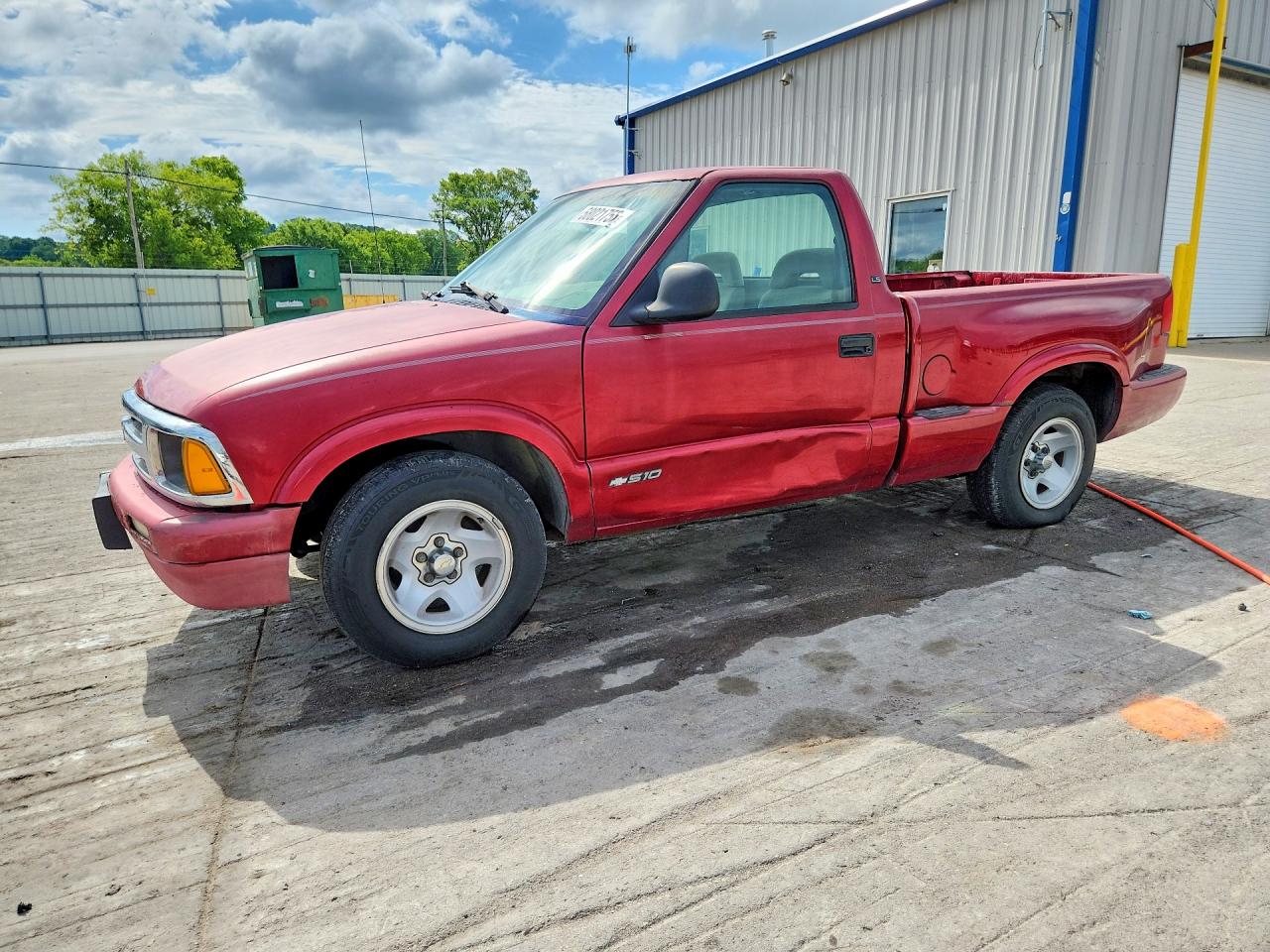 1997 Chevrolet S Truck S10 Red vin: 1GCCS144XV8191204