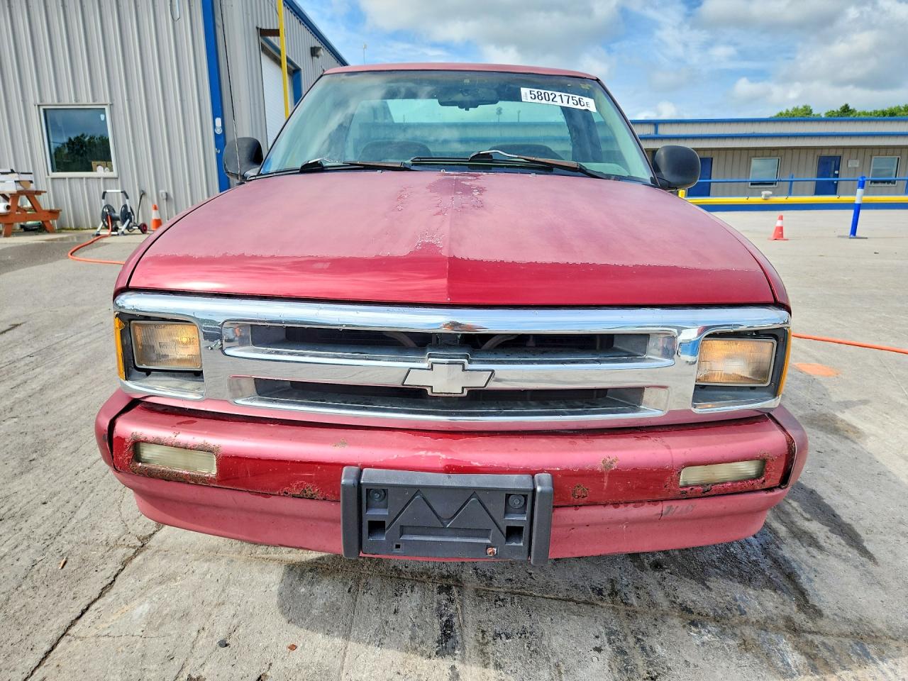 1997 Chevrolet S Truck S10 Red vin: 1GCCS144XV8191204