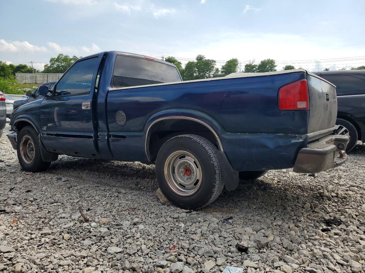2001 Chevrolet S Truck S10 Blue vin: 1GCCS14501K107879