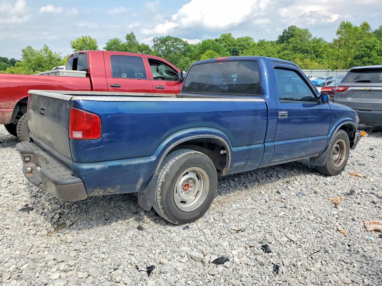2001 Chevrolet S Truck S10 Blue vin: 1GCCS14501K107879