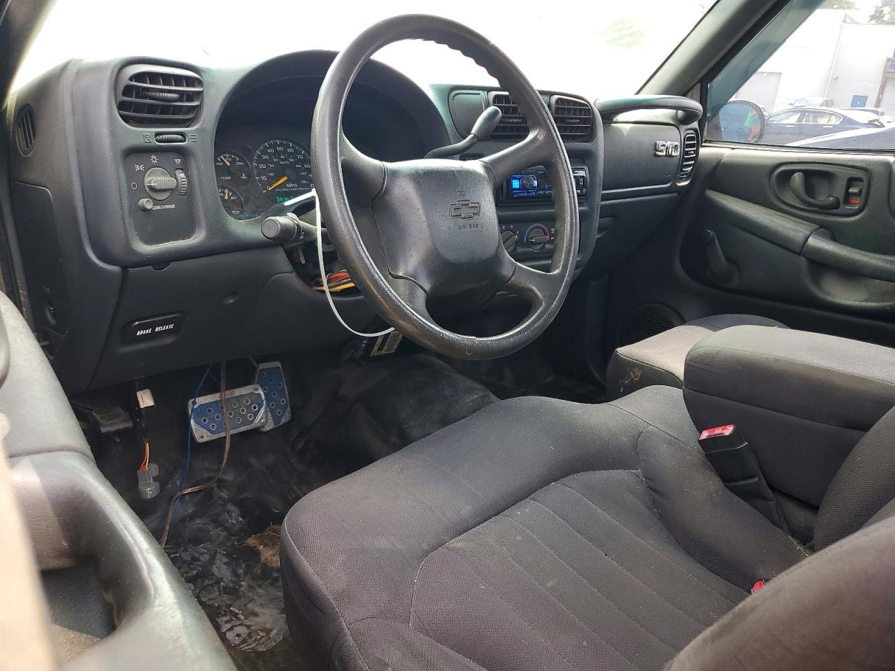 2001 Chevrolet S Truck S10 Blue vin: 1GCCS14501K107879
