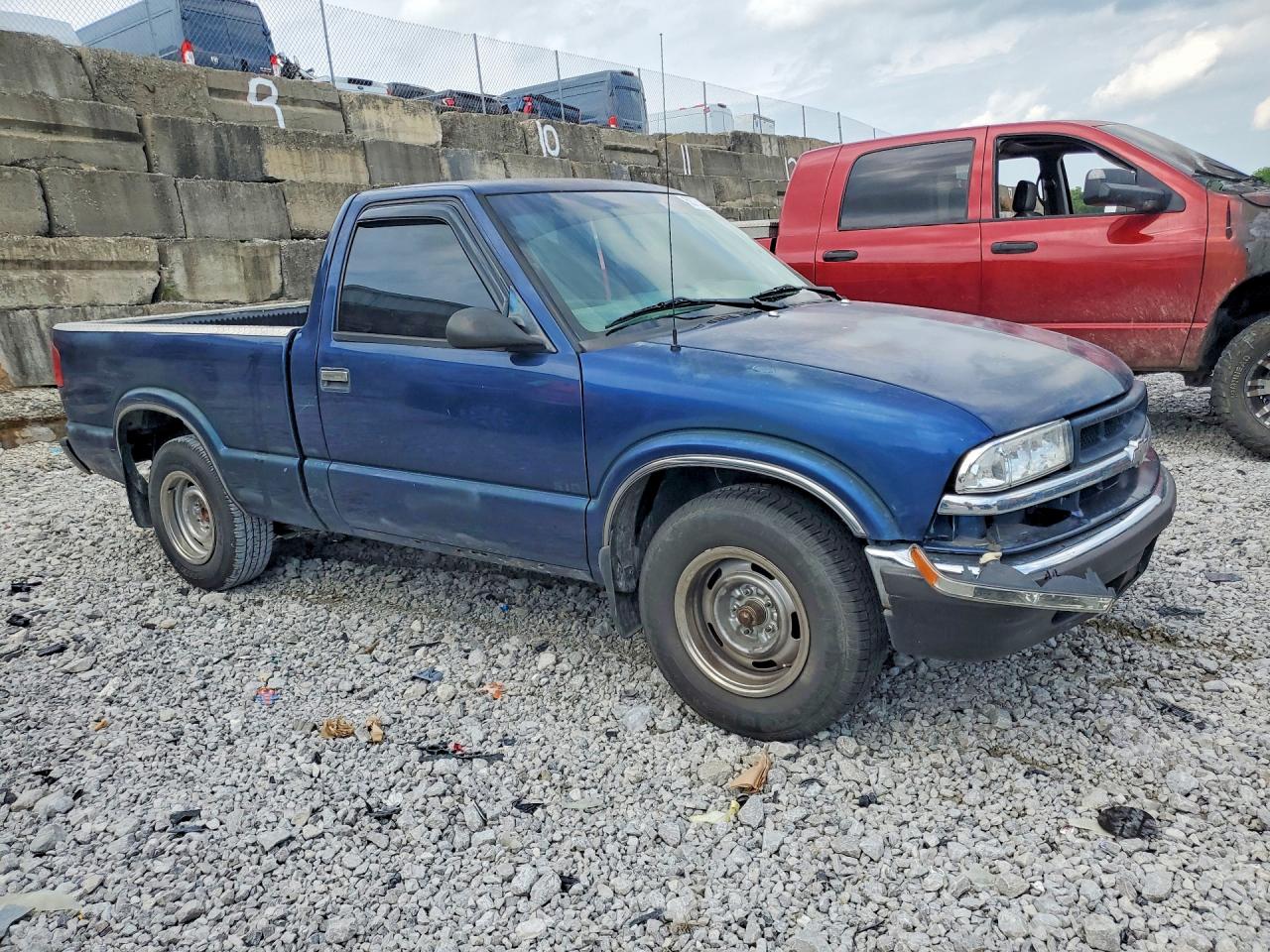 2001 Chevrolet S Truck S10 Blue vin: 1GCCS14501K107879