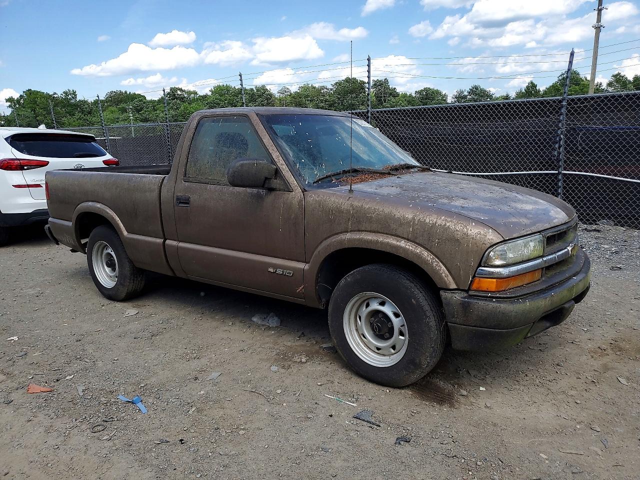 2002 Chevrolet S Truck S10 Brown vin: 1GCCS145028254766