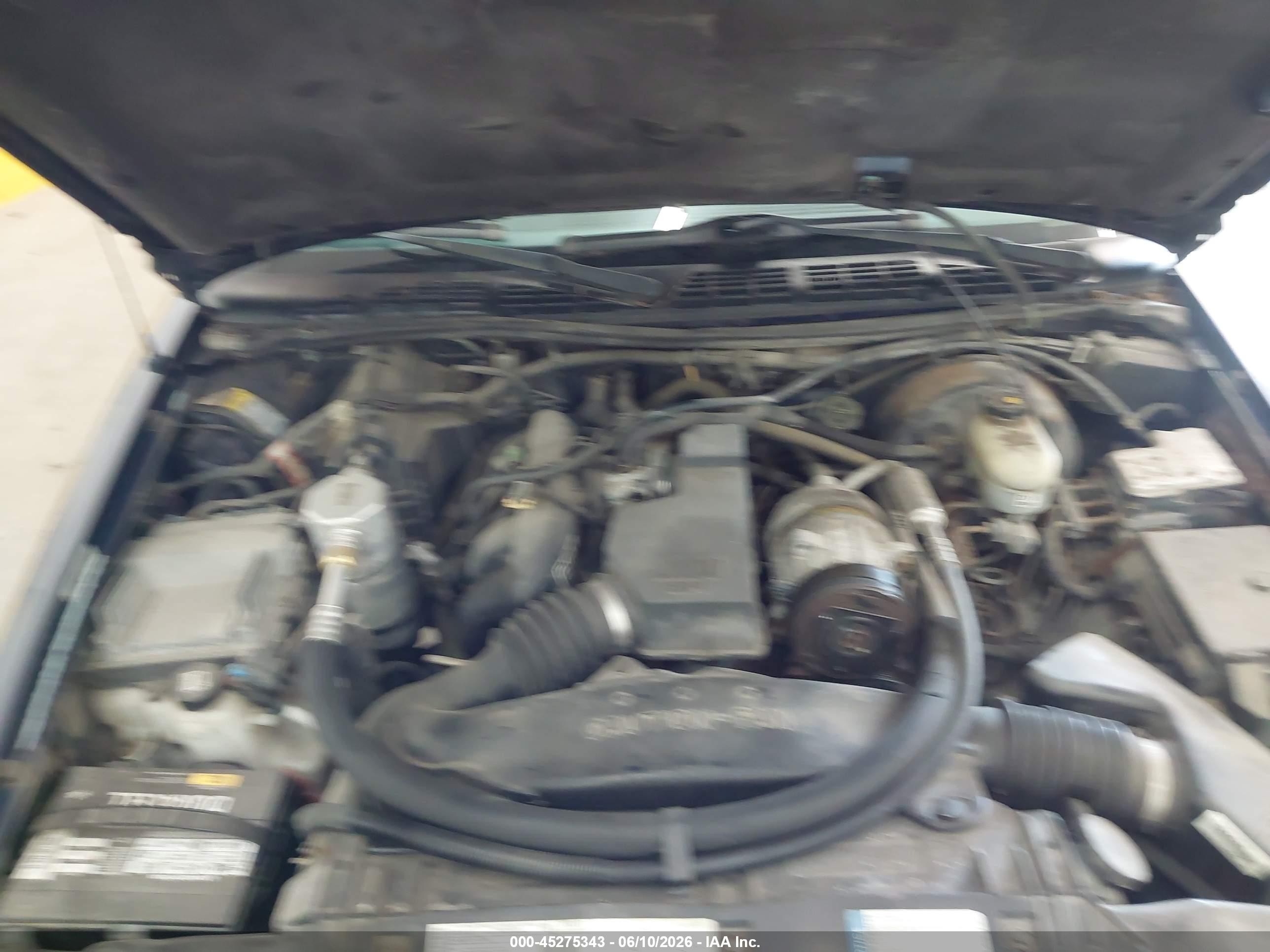2001 Chevrolet S-10 Ls Blue vin: 1GCCS145118242575